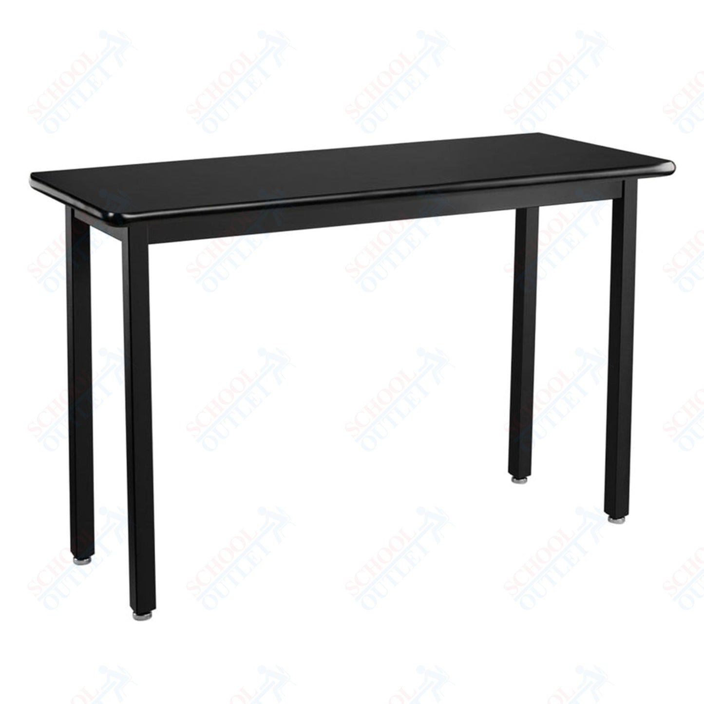 NPS Science Lab Table, 18" X 54", Steel Legs (National Public Seating NPS-SLT3-1854C)