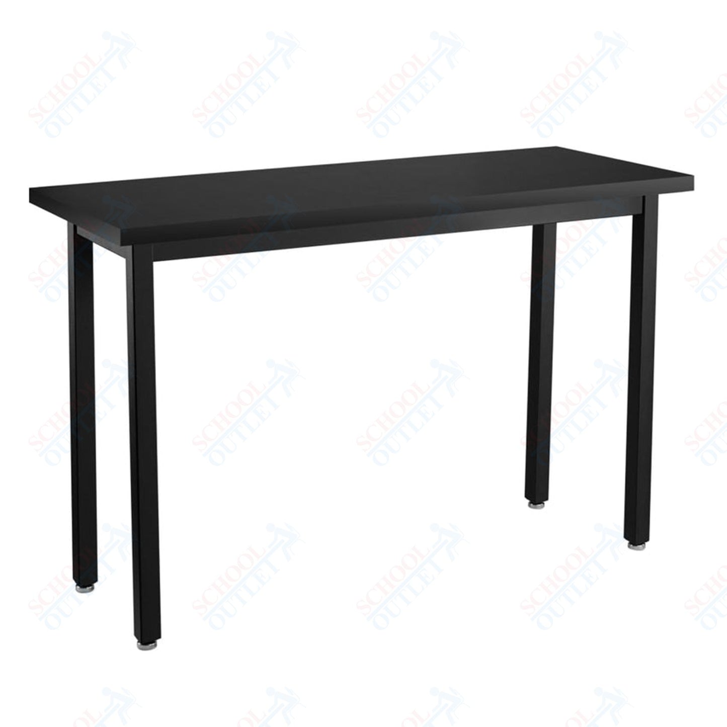 NPS Science Lab Table, 18" X 60", Steel Legs (National Public Seating NPS-SLT3-1860C)