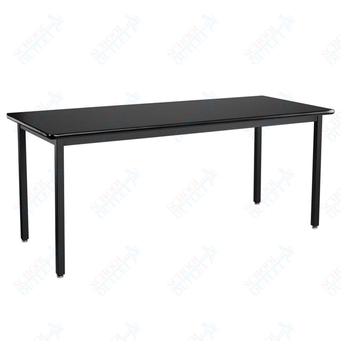 NPS Science Lab Table, 24" X 96", Steel Legs (National Public Seating NPS-SLT3-2496C)