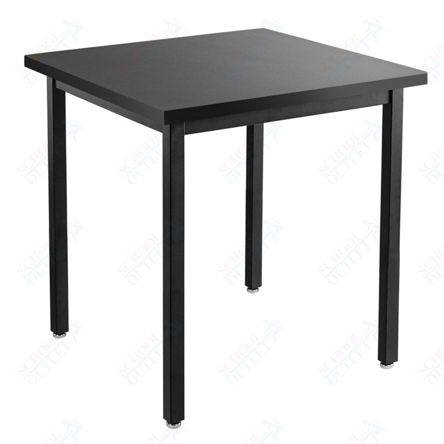 NPS Science Lab Table, 30" X 30", Steel Legs (National Public Seating NPS-SLT3-3030C)