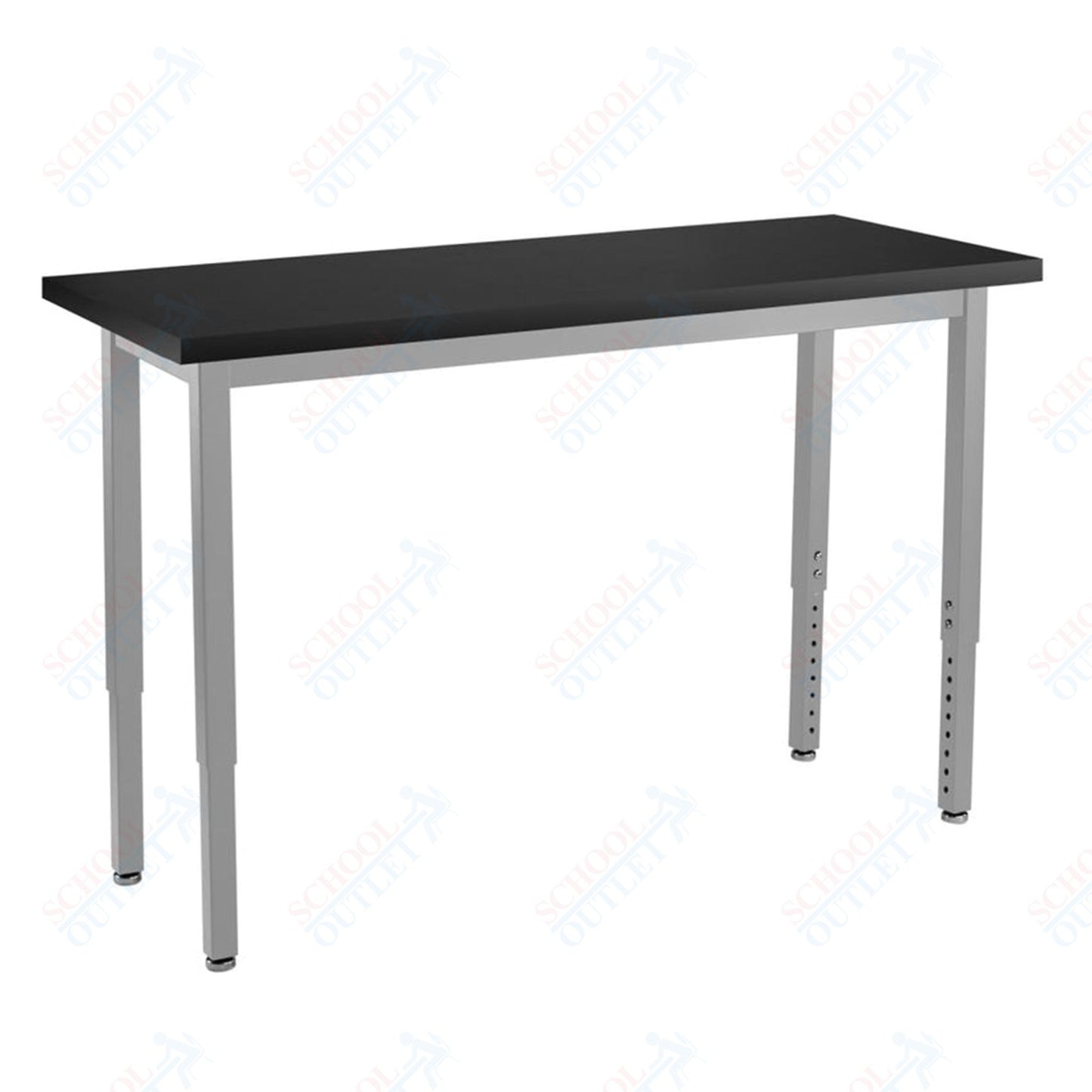 NPS Science Lab Table, 18" X 60", Steel Legs (National Public Seating NPS-SLT3-1860C)