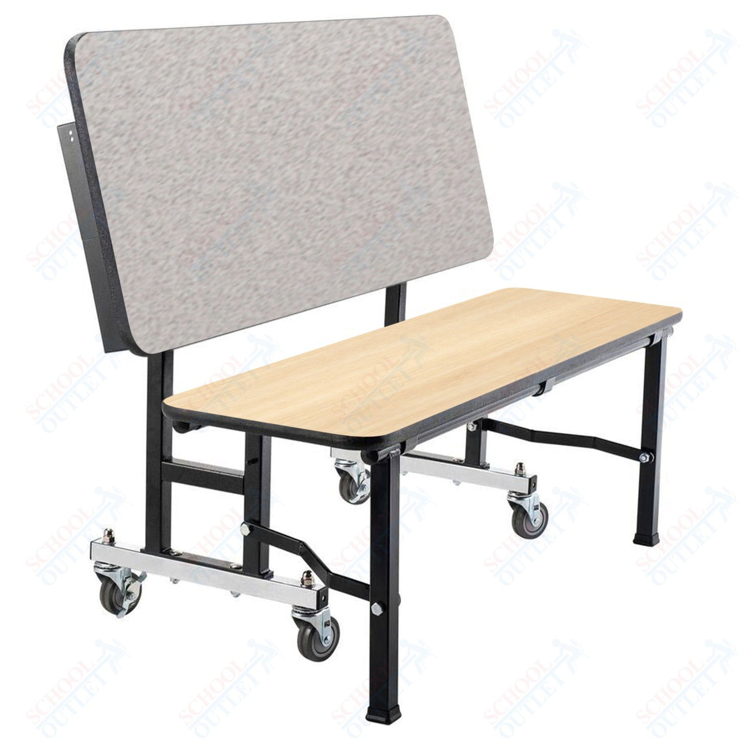 NPS ToGo Bench, 48", MDF Core (National Public Seating NPS-TGB48MDPE)