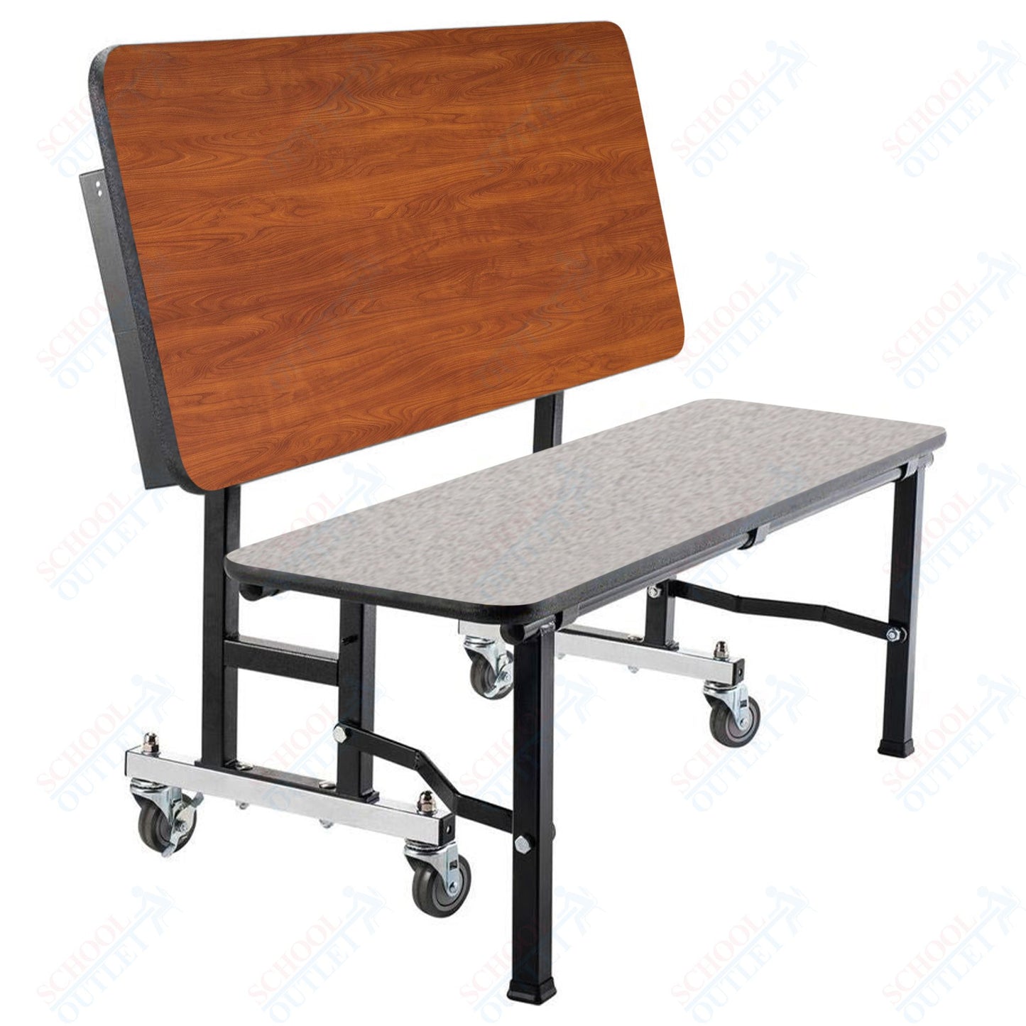 NPS ToGo Bench, 48", MDF Core (National Public Seating NPS-TGB48MDPE)