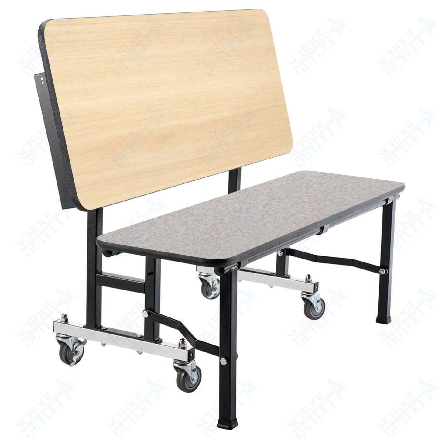 NPS ToGo Bench, 48", MDF Core (National Public Seating NPS-TGB48MDPE)