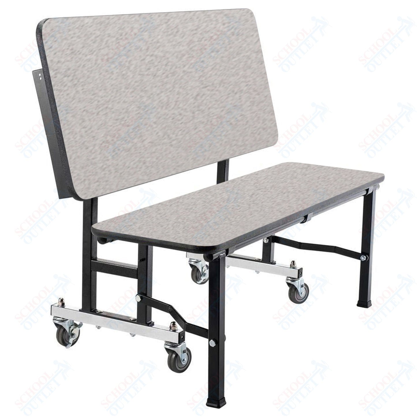 NPS ToGo Bench, 48", MDF Core (National Public Seating NPS-TGB48MDPE)