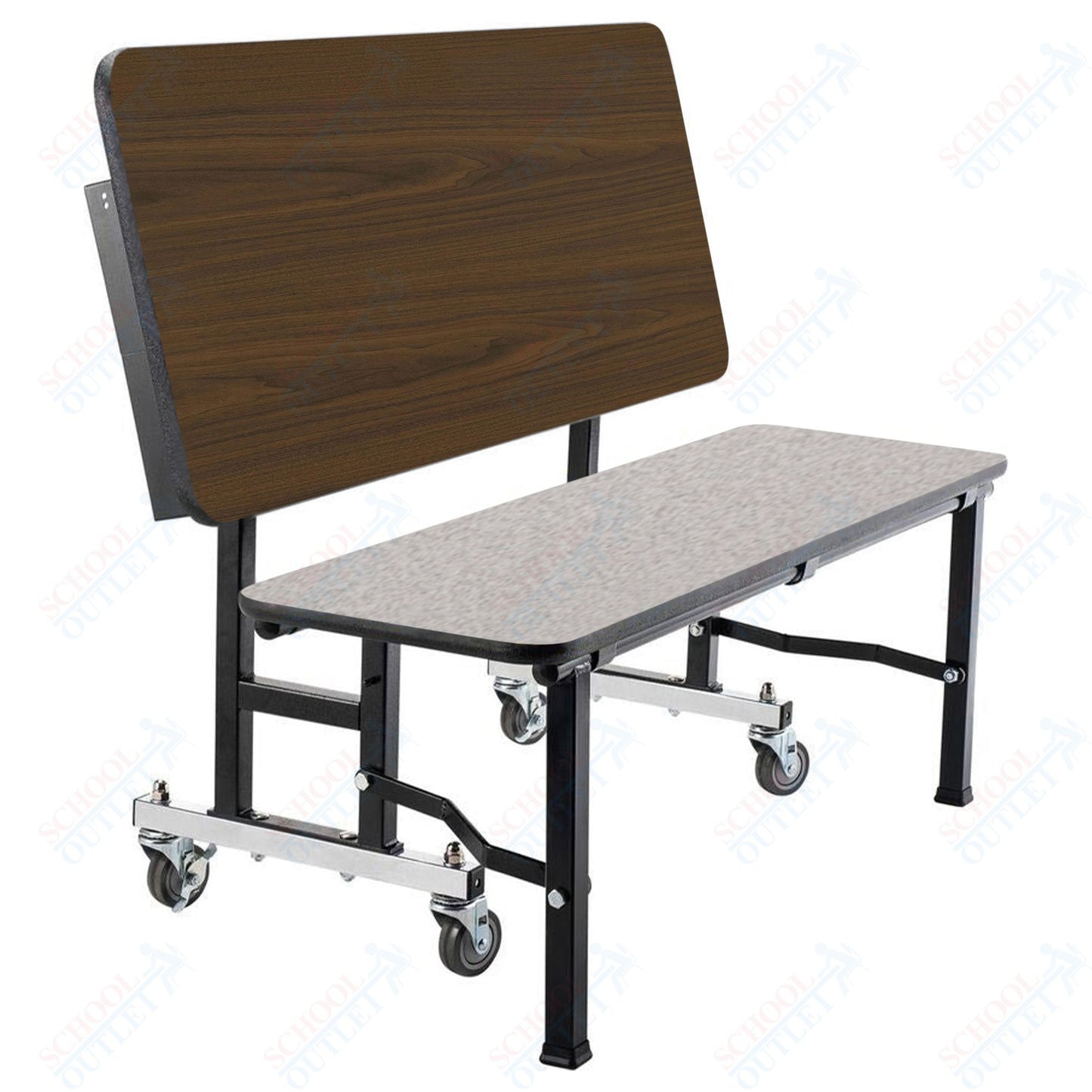 NPS ToGo Bench, 48", MDF Core (National Public Seating NPS-TGB48MDPE)