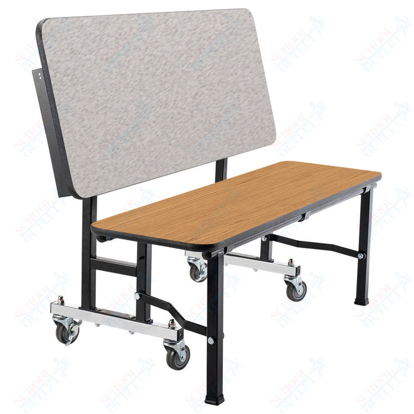 NPS ToGo Bench, 48", MDF Core (National Public Seating NPS-TGB48MDPE)