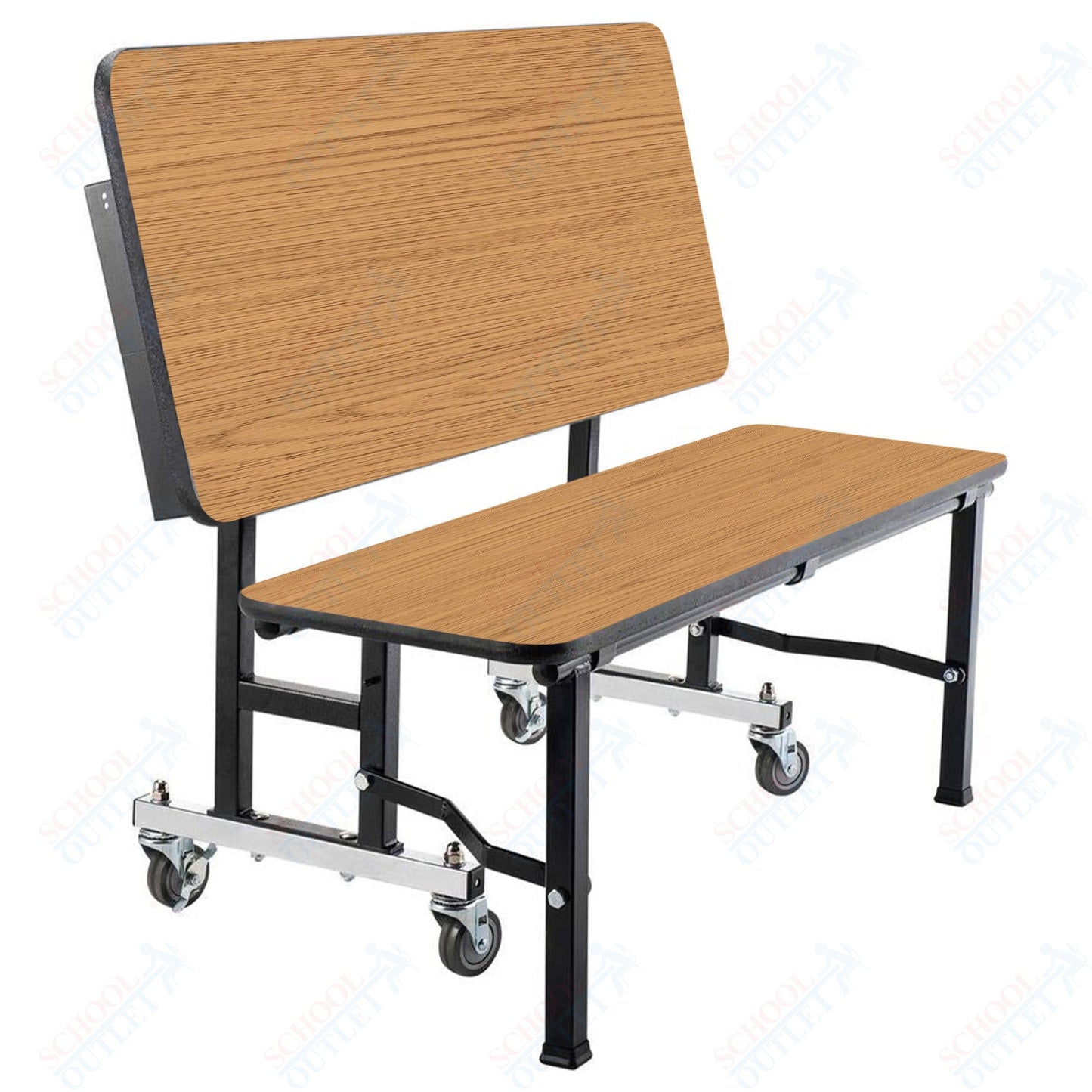 NPS ToGo Bench, 48", MDF Core (National Public Seating NPS-TGB48MDPE)