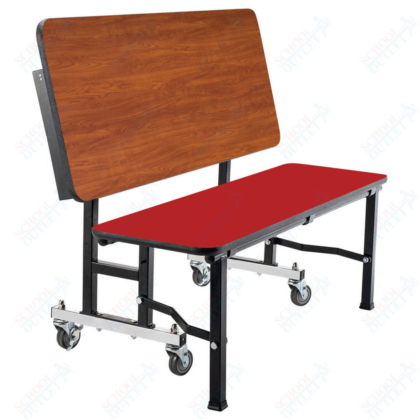 NPS ToGo Bench, 48", MDF Core (National Public Seating NPS-TGB48MDPE)