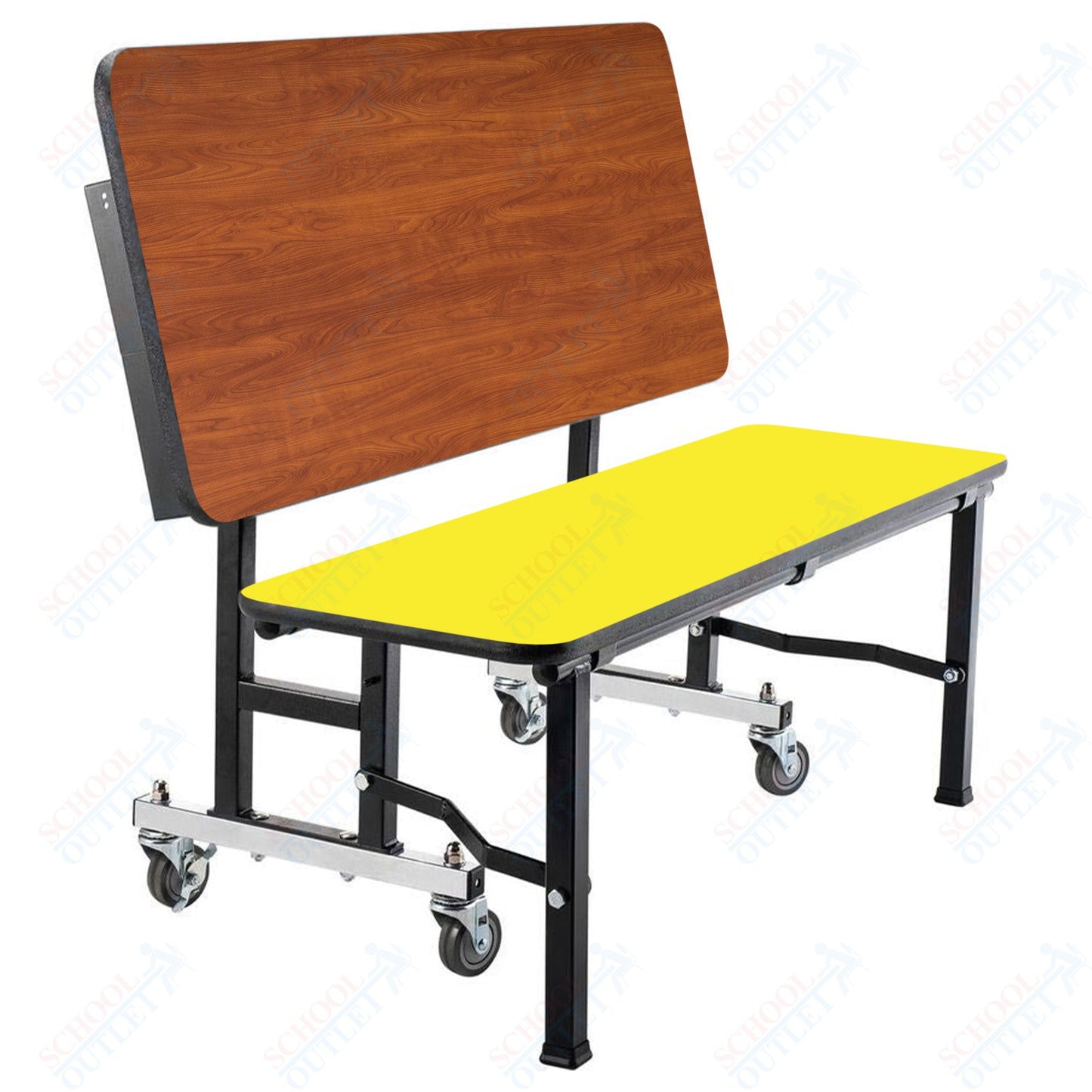 NPS ToGo Bench, 48", MDF Core (National Public Seating NPS-TGB48MDPE)