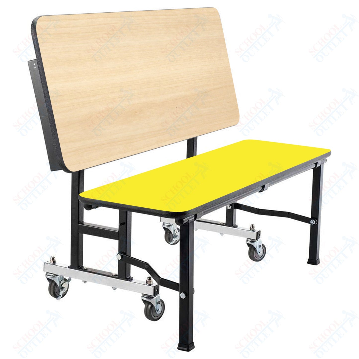 NPS ToGo Bench, 48", MDF Core (National Public Seating NPS-TGB48MDPE)