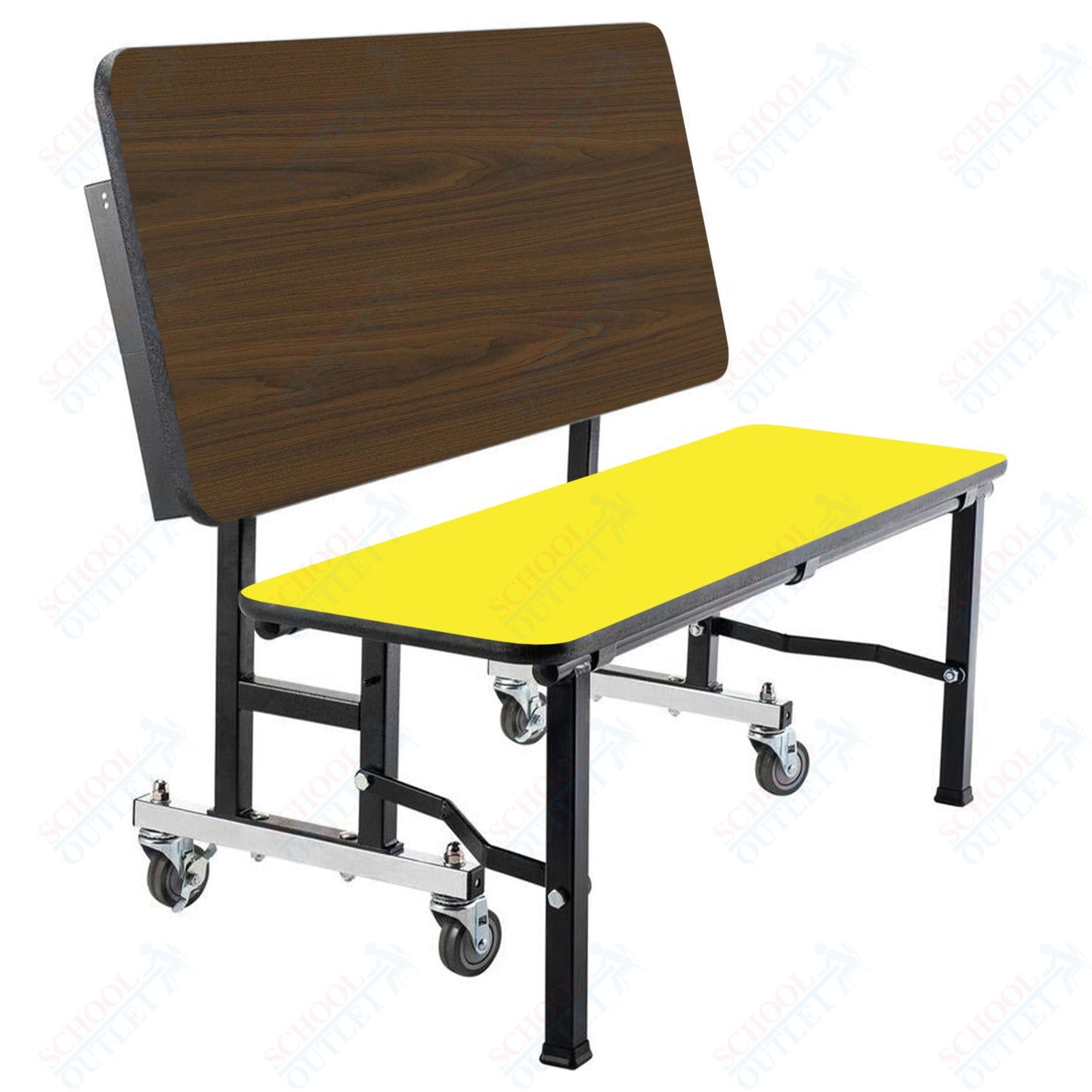 NPS ToGo Bench, 48", MDF Core (National Public Seating NPS-TGB48MDPE)