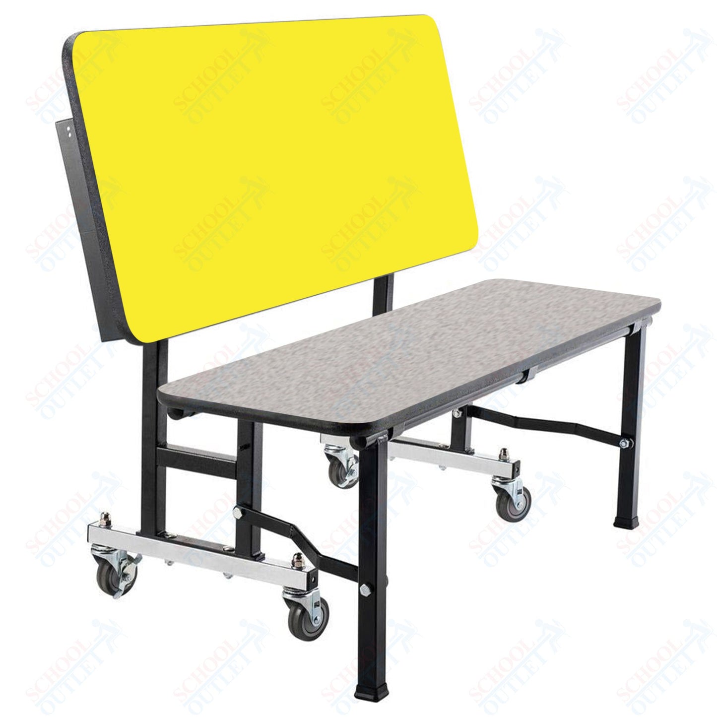 NPS ToGo Bench, 48", Particleboard Core (National Public Seating NPS-TGB48PBTM)