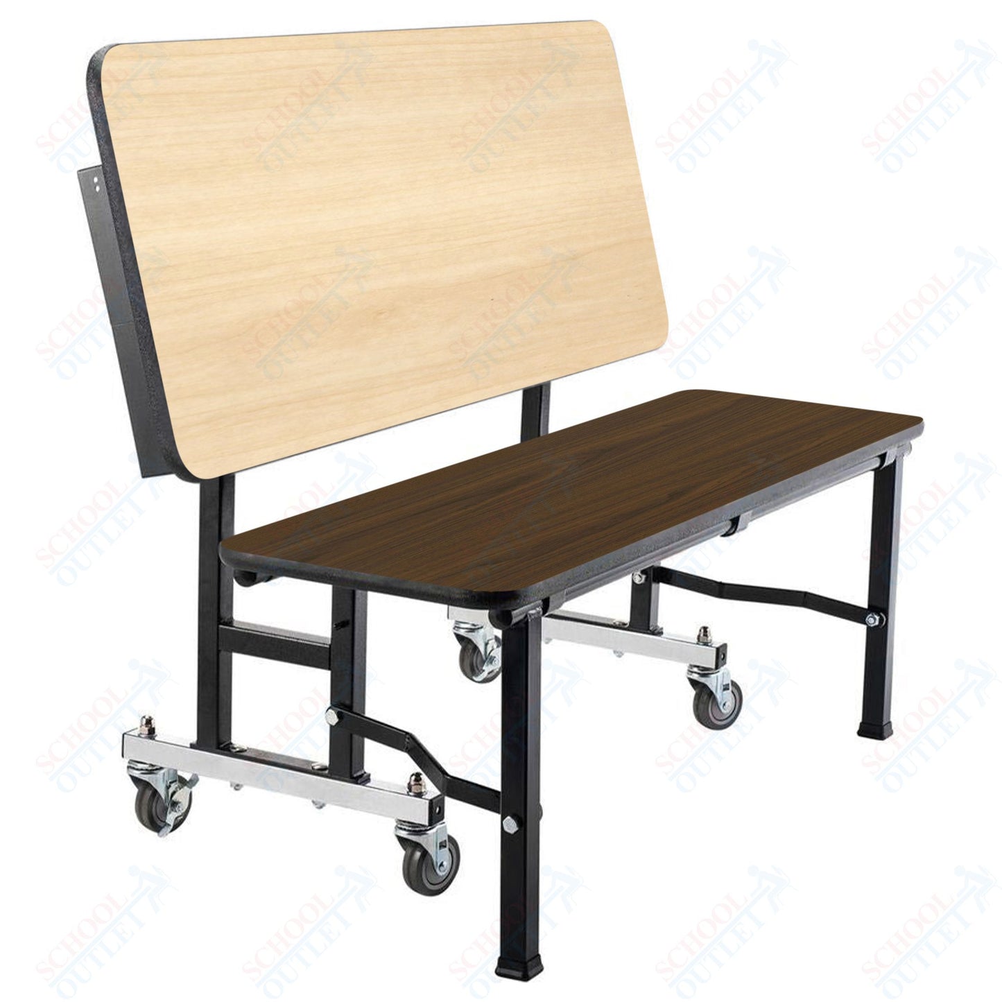 NPS ToGo Bench, 60", MDF Core (National Public Seating NPS - TGB60MDPE) - SchoolOutlet