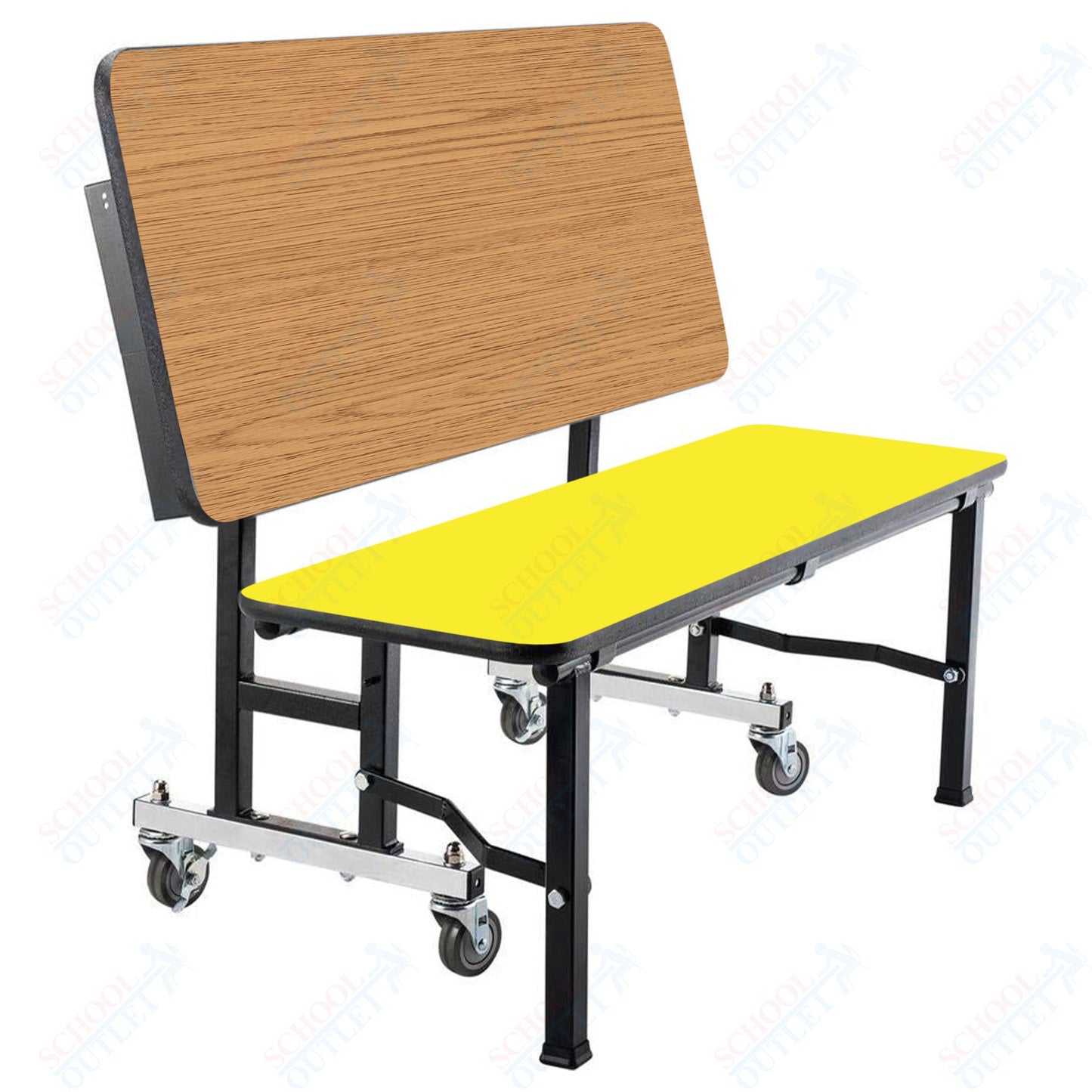 NPS ToGo Bench, 60", MDF Core (National Public Seating NPS - TGB60MDPE) - SchoolOutlet