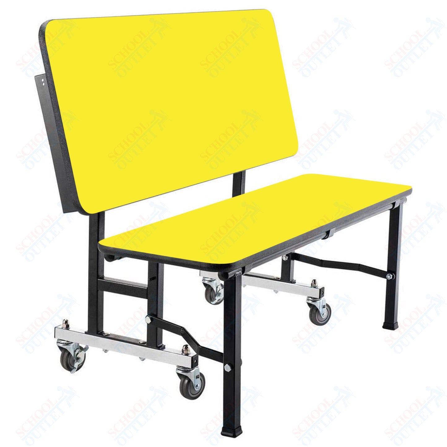 NPS ToGo Bench, 60", MDF Core (National Public Seating NPS - TGB60MDPE) - SchoolOutlet