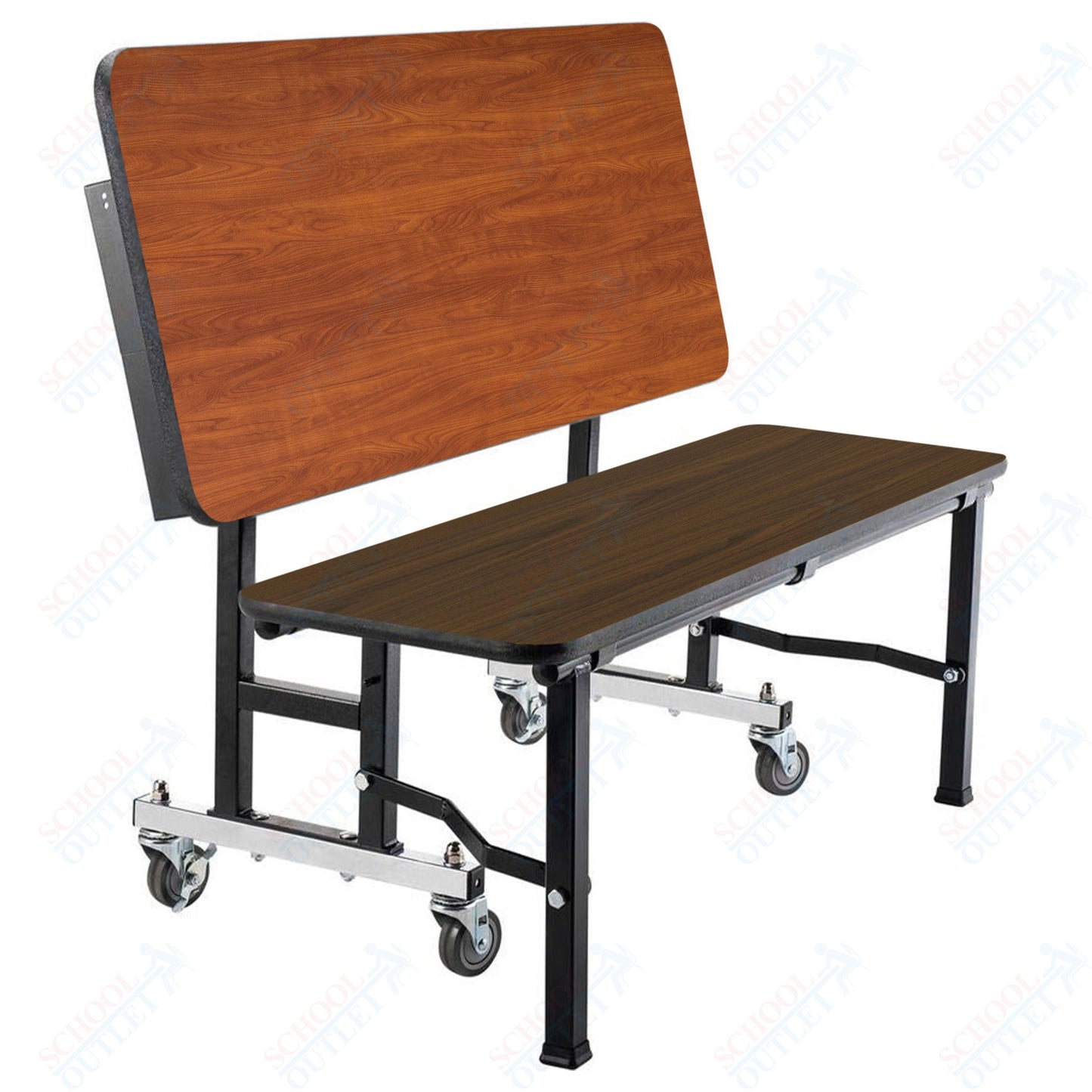 NPS ToGo Bench, 60", Particleboard Core (National Public Seating NPS-TGB60PBTM)