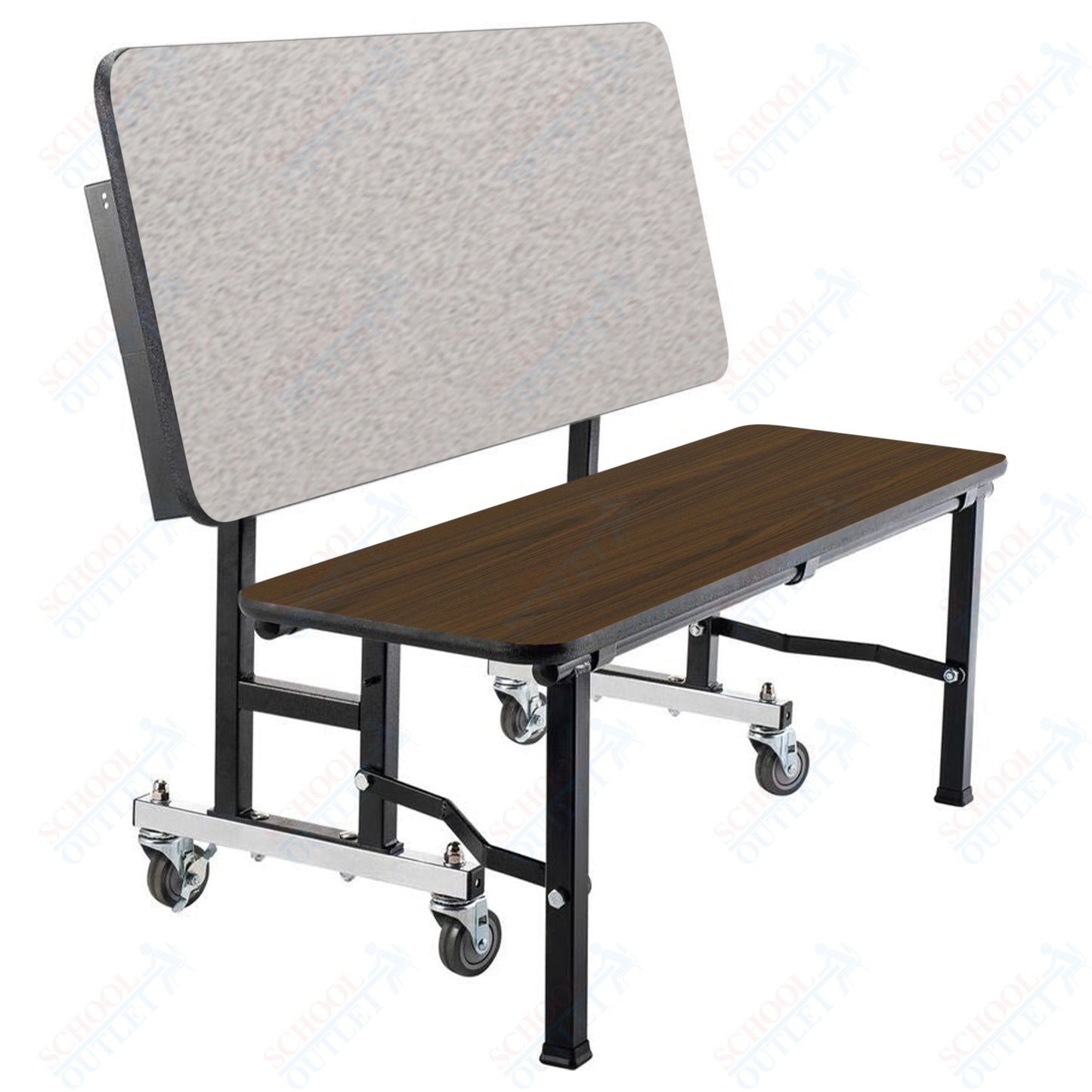 NPS ToGo Bench, 60", Particleboard Core (National Public Seating NPS-TGB60PBTM)