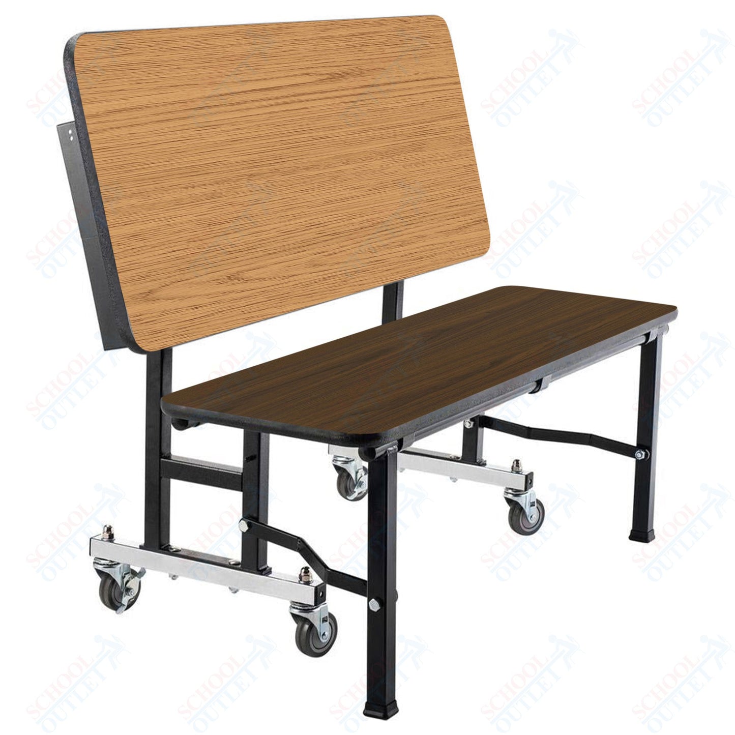 NPS ToGo Bench, 60", Particleboard Core (National Public Seating NPS-TGB60PBTM)