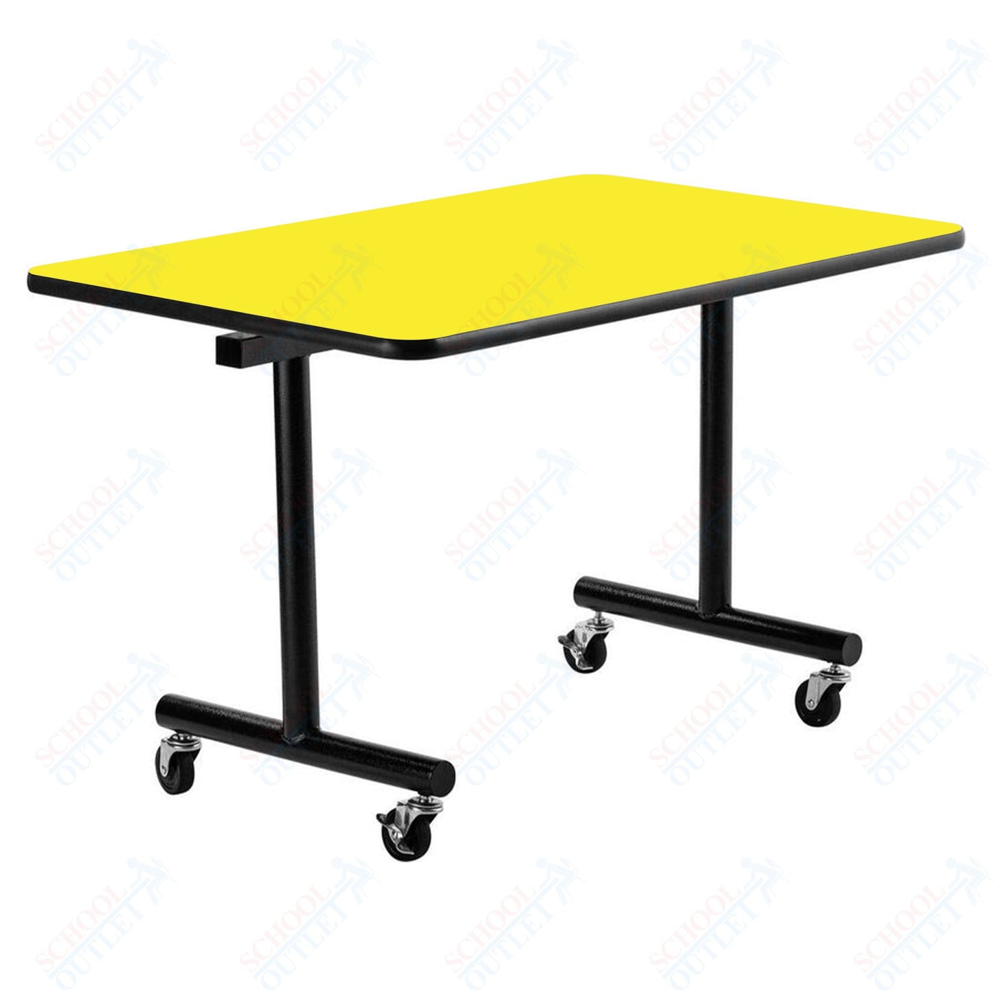 NPS ToGo Table, 24"x48", MDF Core (National Public Seating NPS-TGT2448MDPE)
