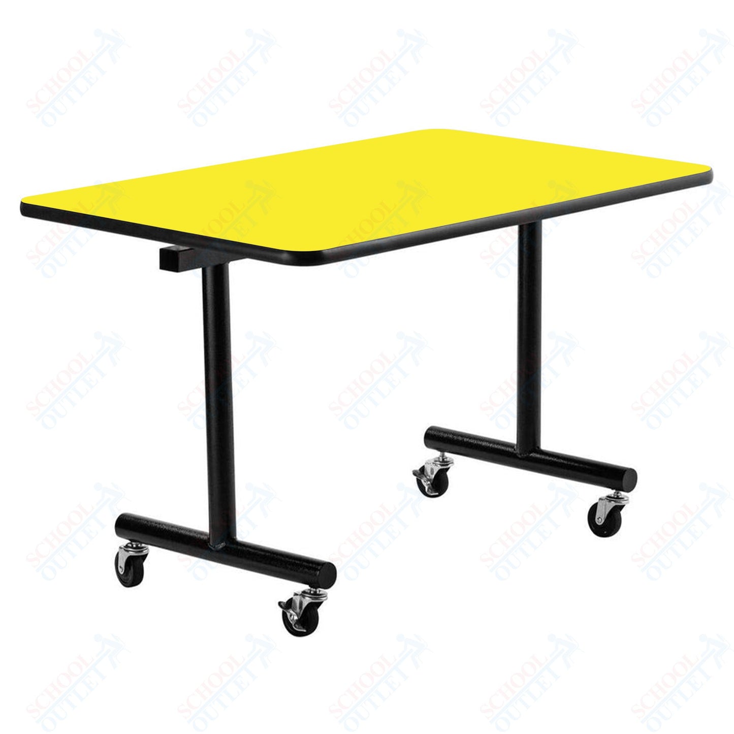 NPS ToGo Table, 24"x60", Particleboard Core (National Public Seating NPS-TGT2460PBTM)