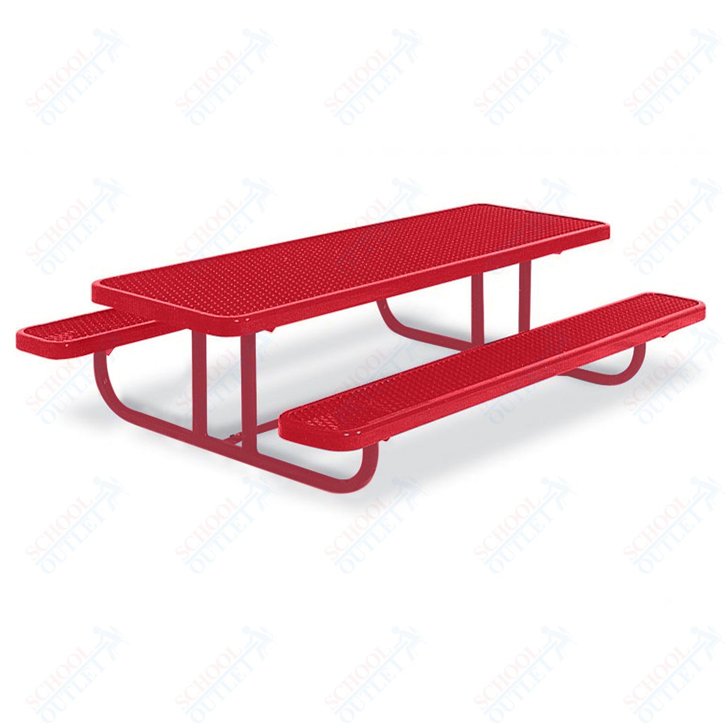 UltraPlay 8' Portable Rectangular Preschool Kids Picnic Table