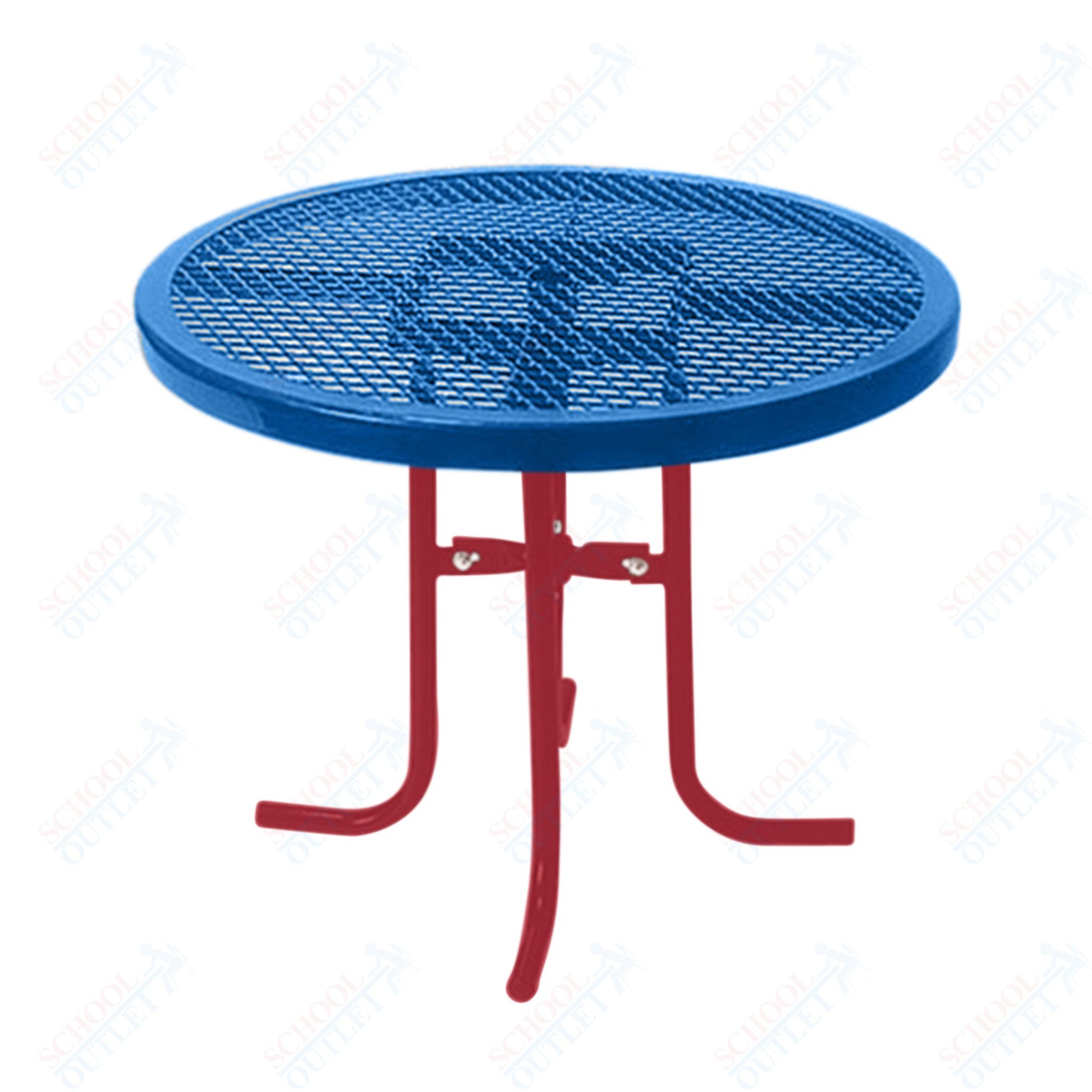 UltraPlay 36" Round Portable Food Court Table - 42 High - SchoolOutlet