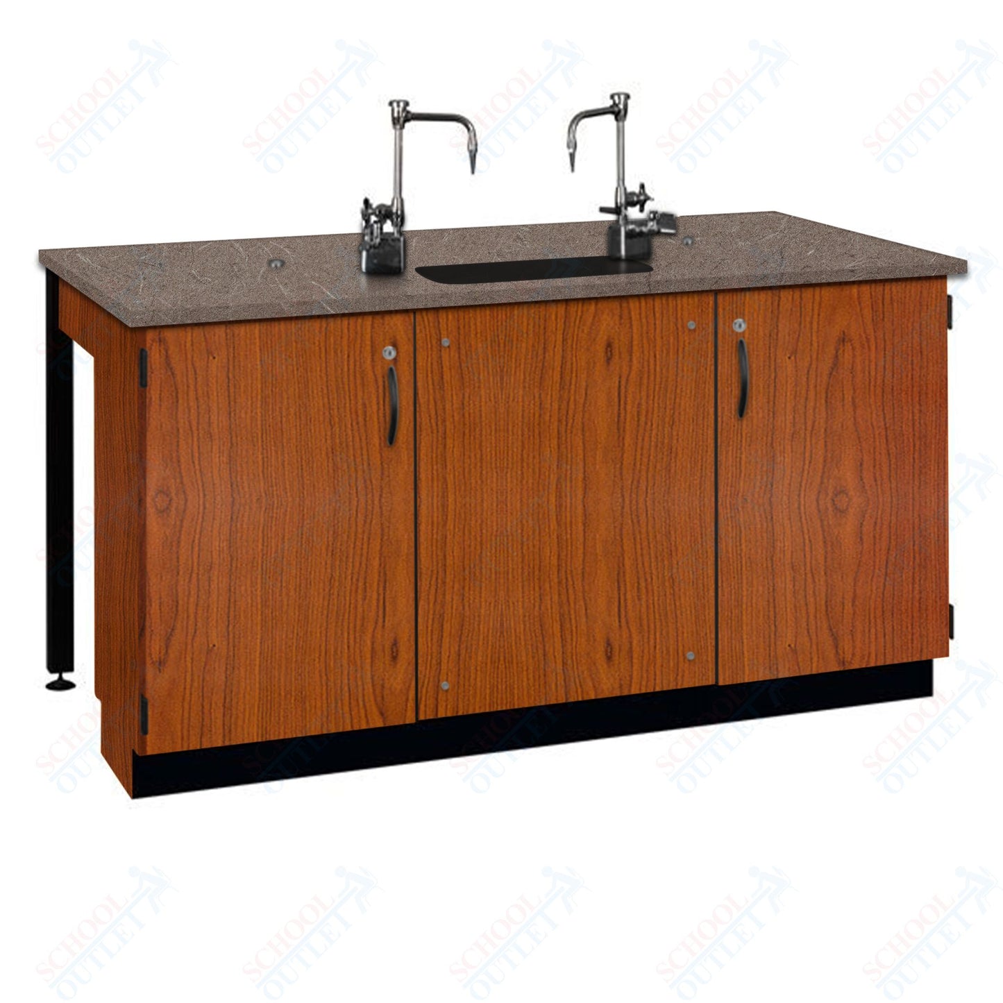 Phenolic Top Two Student Table with Sink (84002 K36 24)