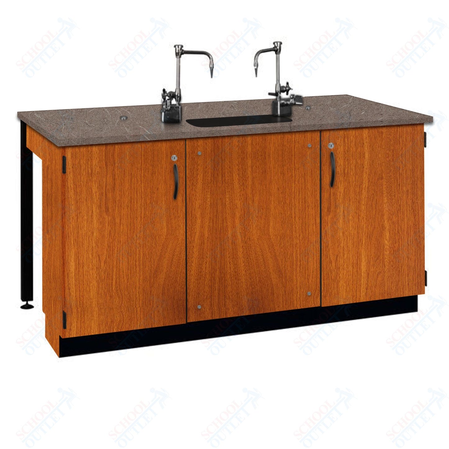 Phenolic Top Two Student Table with Sink (84002 K36 24)