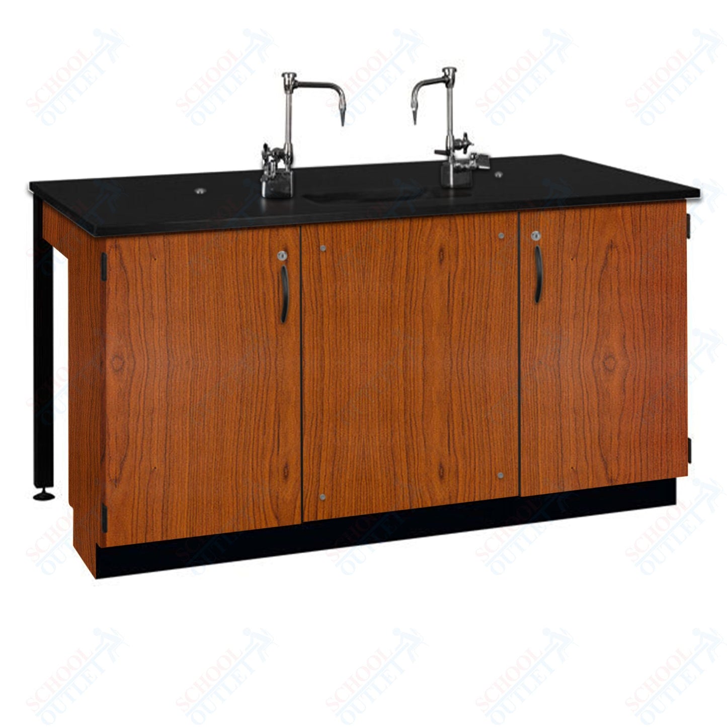 Phenolic Top Two Student Table with Sink (84002 K36 24)