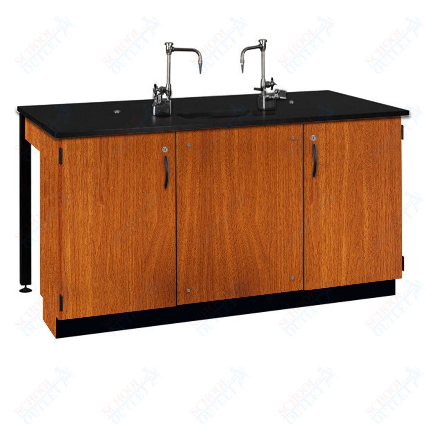 Phenolic Top Two Student Table with Sink (84002 K36 24)