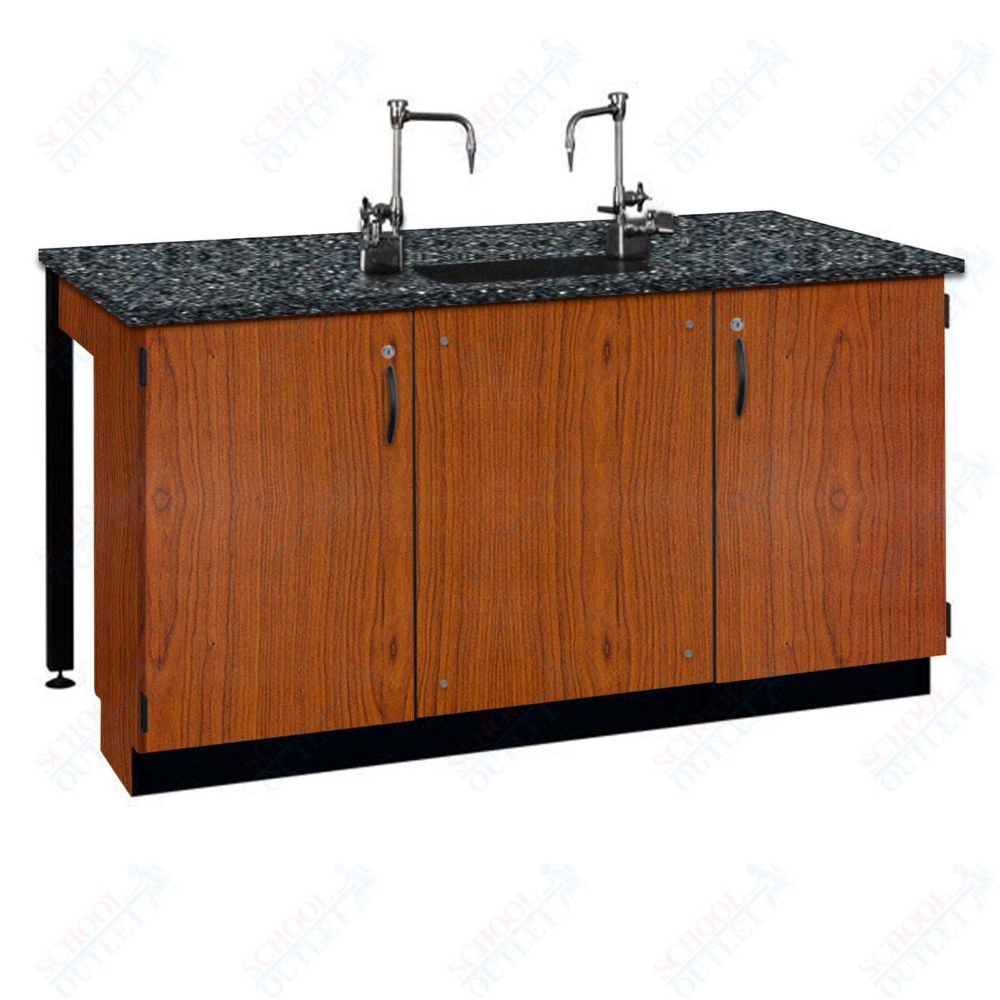 Phenolic Top Two Student Table with Sink (84002 K36 24)