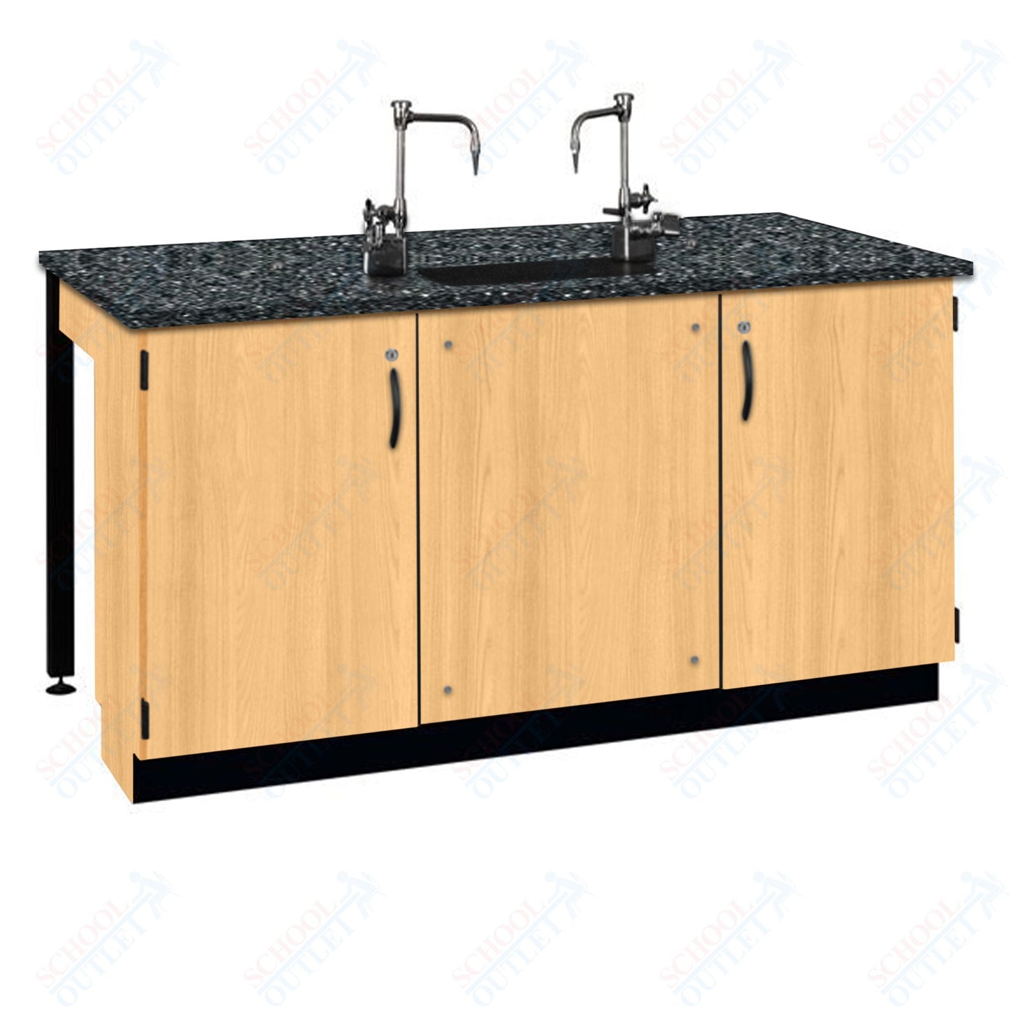 Phenolic Top Two Student Table with Sink (84002 K36 24)