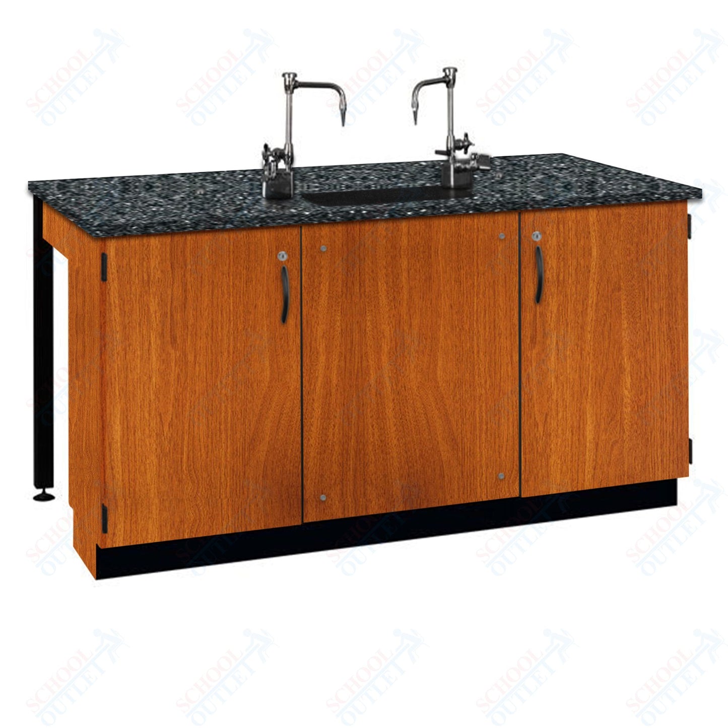 Phenolic Top Two Student Table with Sink (84002 K36 24)