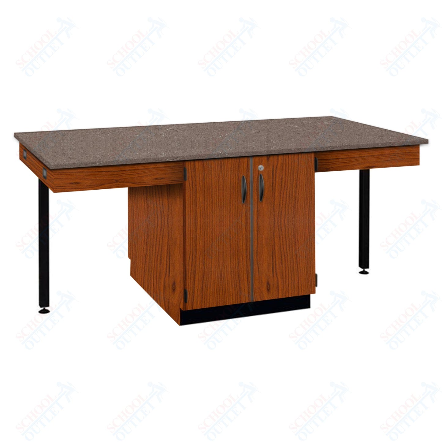 56"W Phenolic Top Four Student Octagon Island Table (84070 K36 24)