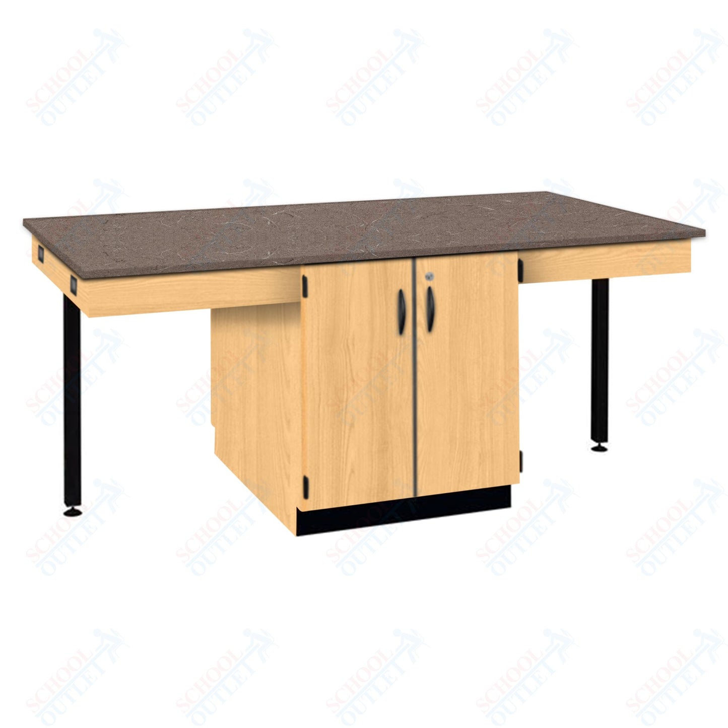 56"W Phenolic Top Four Student Octagon Island Table (84070 K36 24)