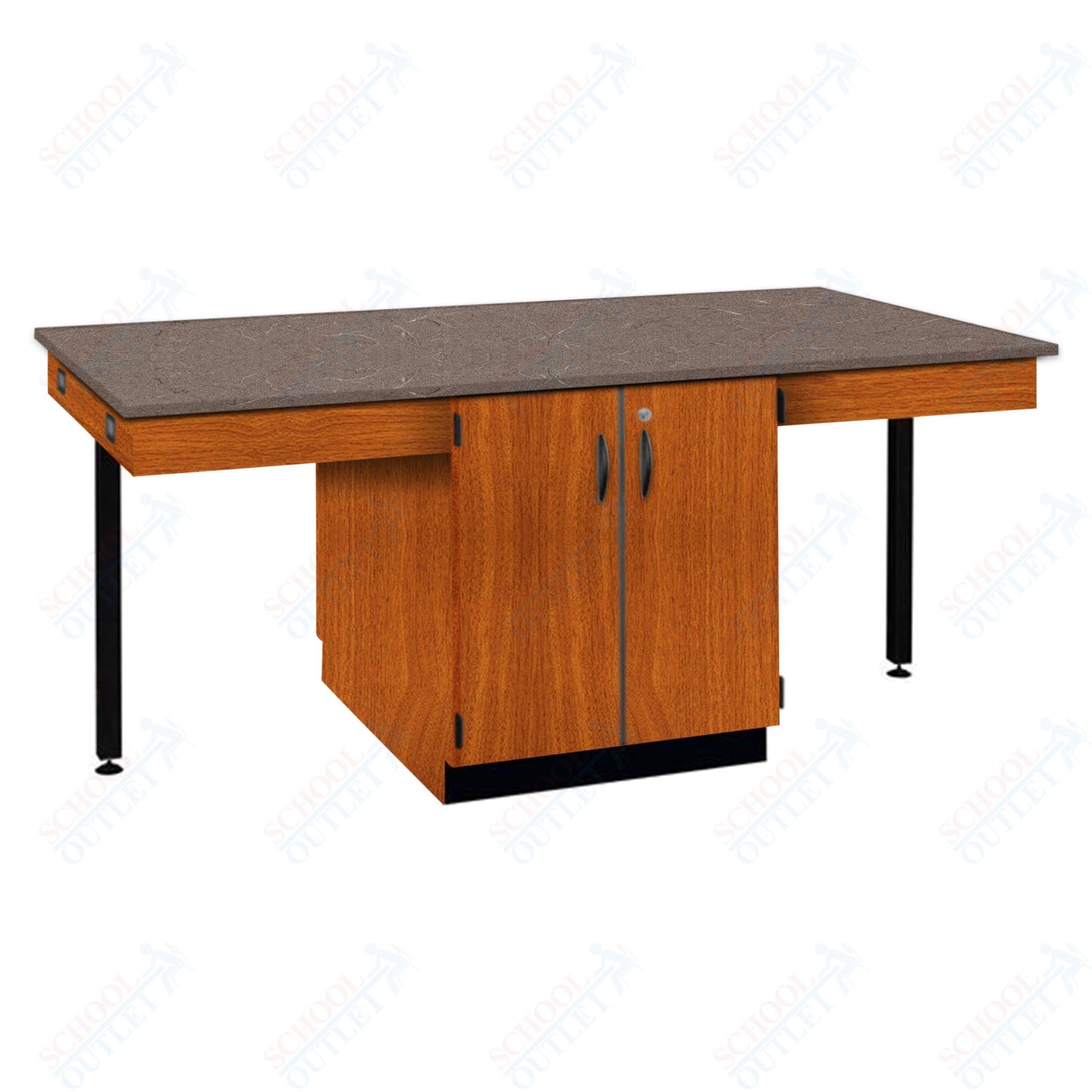 56"W Phenolic Top Four Student Octagon Island Table (84070 K36 24)