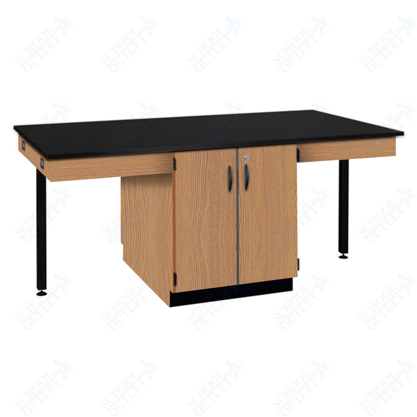 56"W Phenolic Top Four Student Octagon Island Table (84070 K36 24)