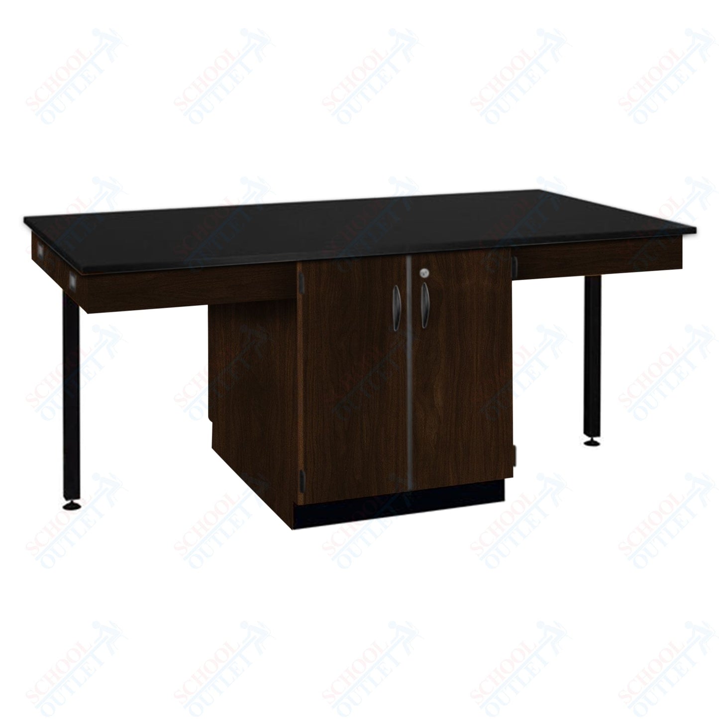 56"W Phenolic Top Four Student Octagon Island Table (84070 K36 24)