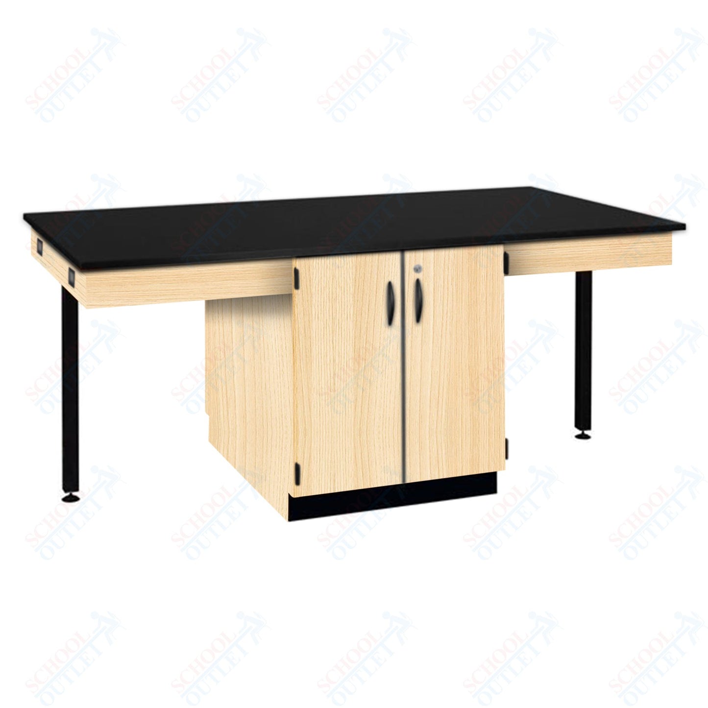 56"W Phenolic Top Four Student Octagon Island Table (84070 K36 24)