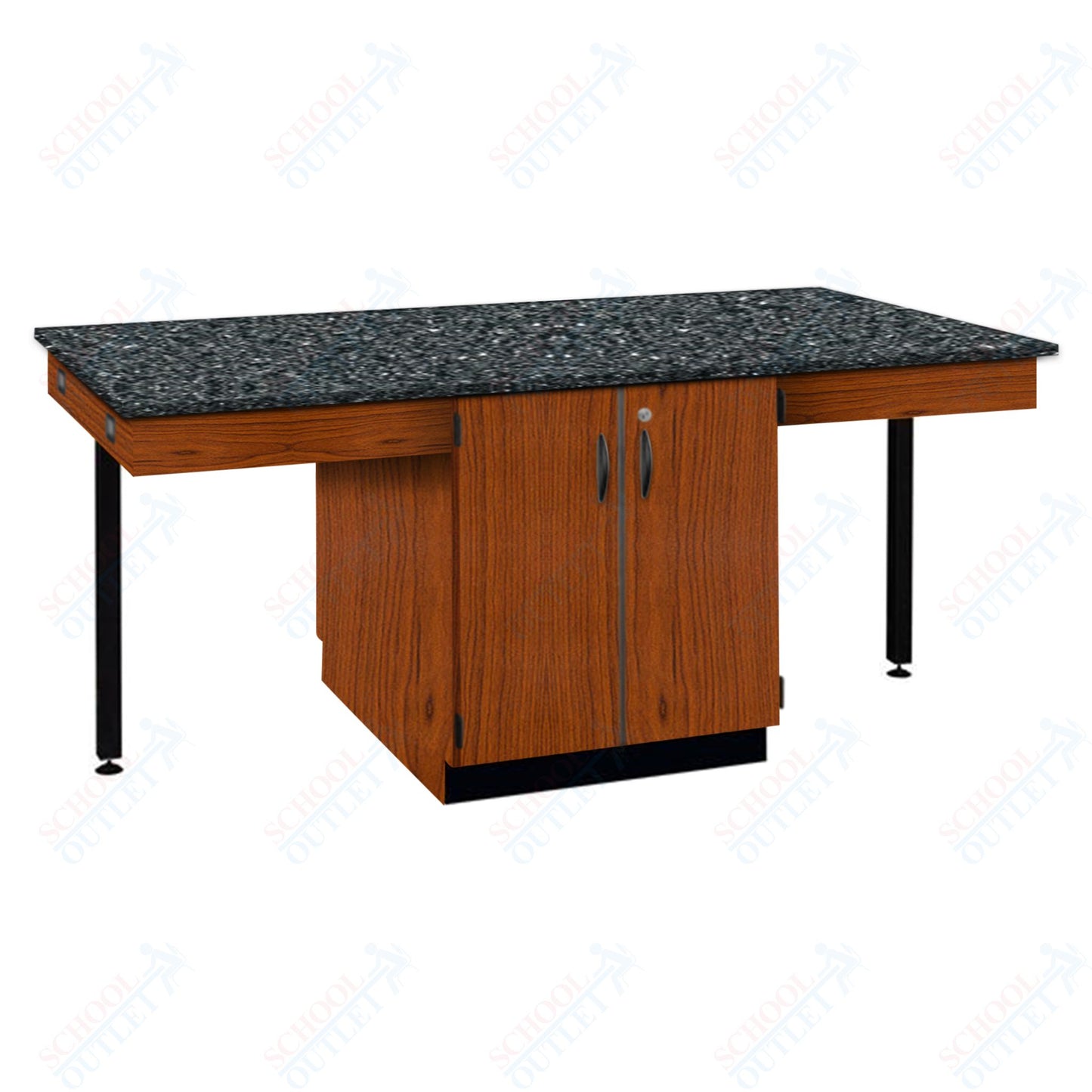 56"W Phenolic Top Four Student Octagon Island Table (84070 K36 24)