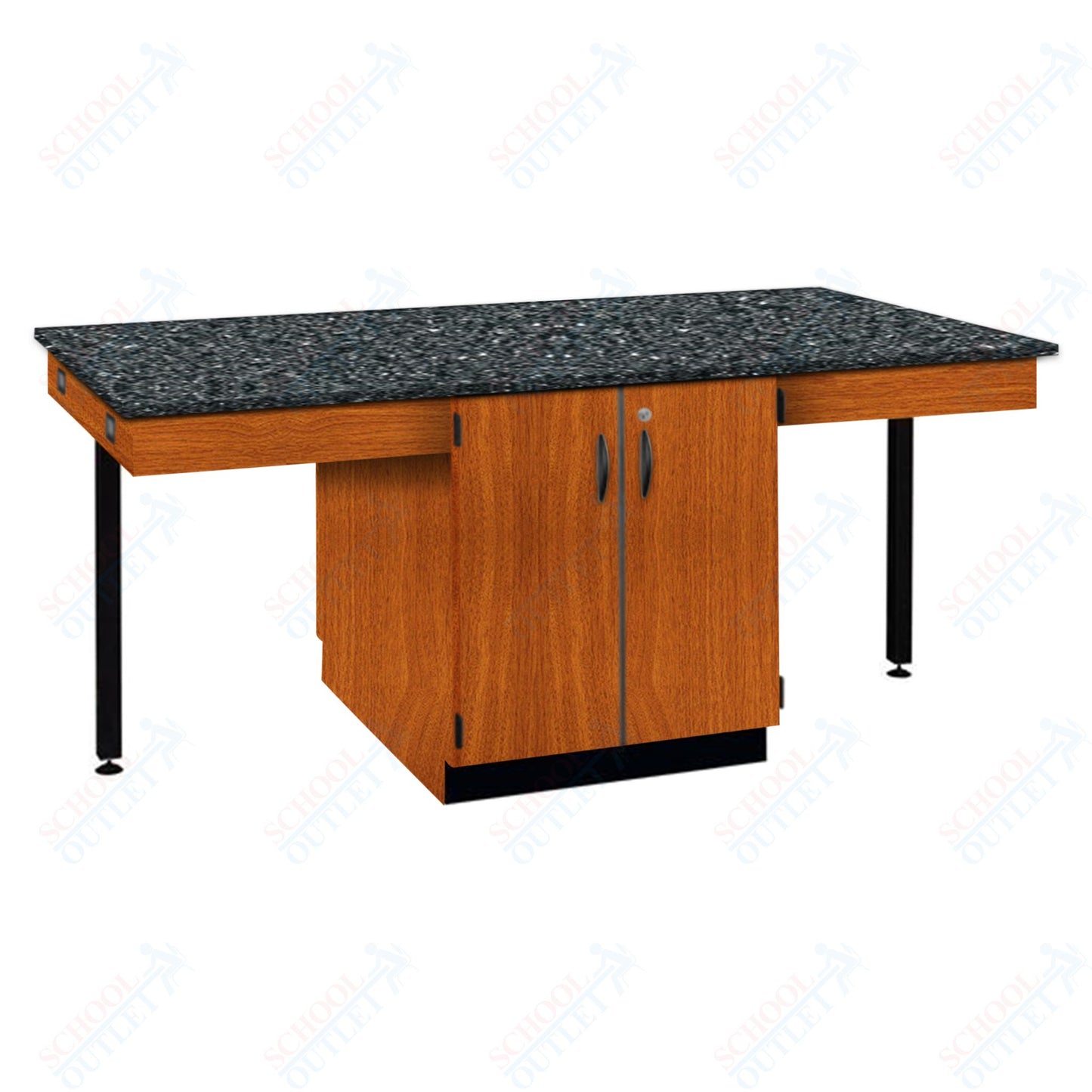 56"W Phenolic Top Four Student Octagon Island Table (84070 K36 24)