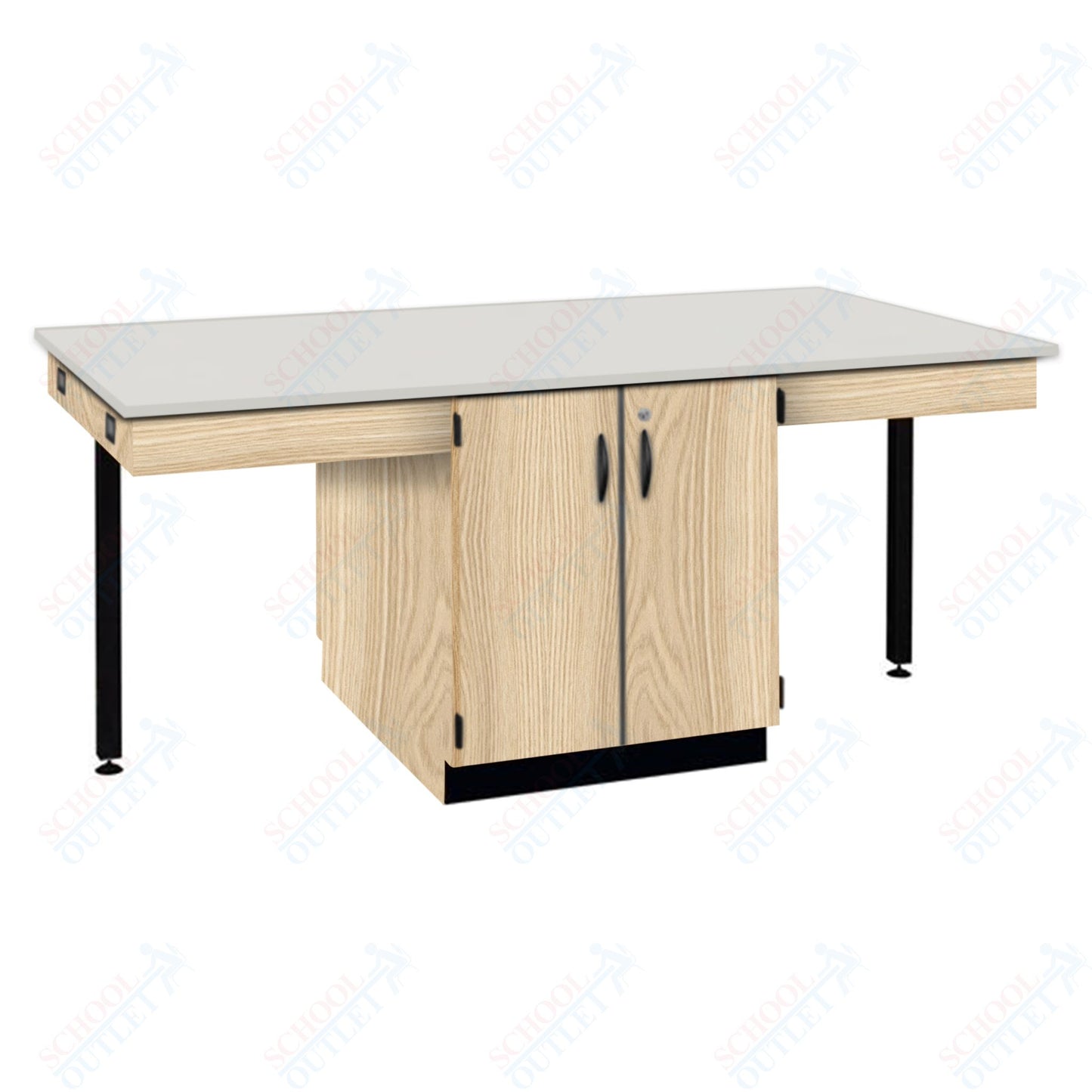 56"W Phenolic Top Four Student Octagon Island Table (84070 K36 24)