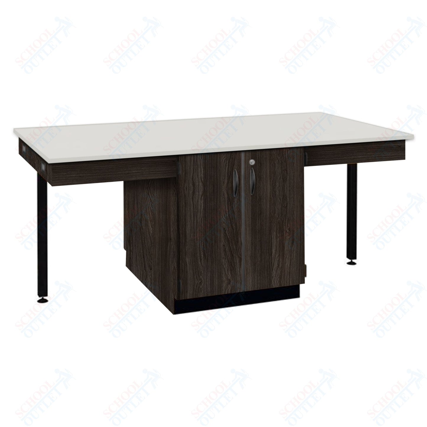 56"W Phenolic Top Four Student Octagon Island Table (84070 K36 24)