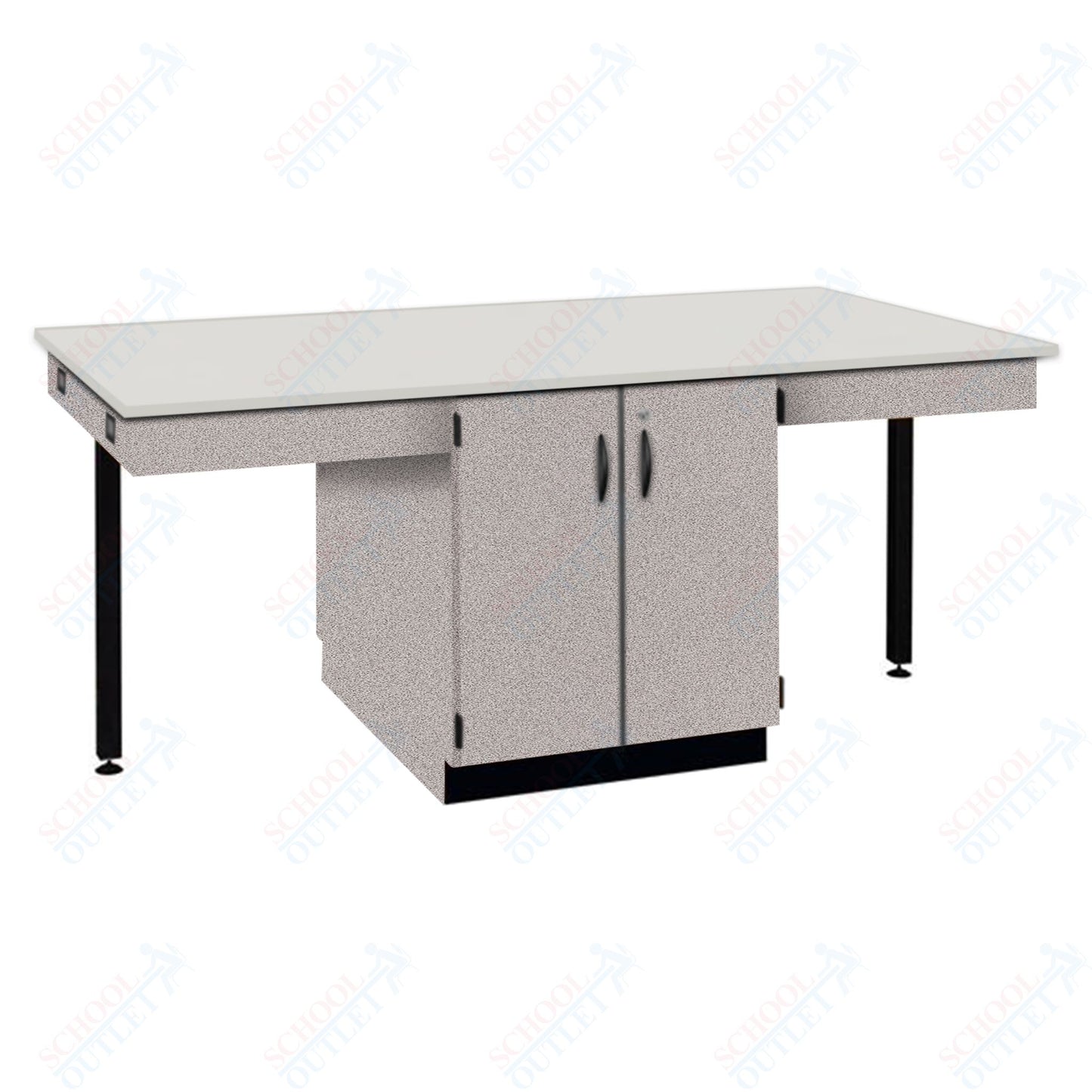 56"W Phenolic Top Four Student Octagon Island Table (84070 K36 24)