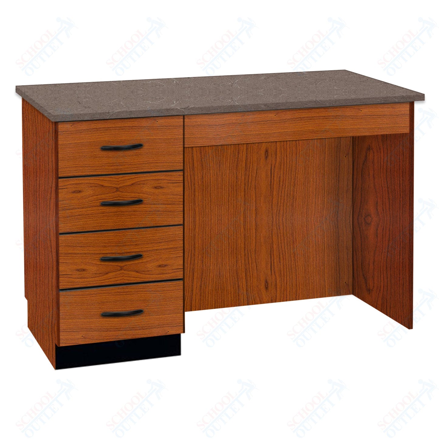 54"W Compact Chemical Resistant Laminate Top Island Desk (84150 K36 21)