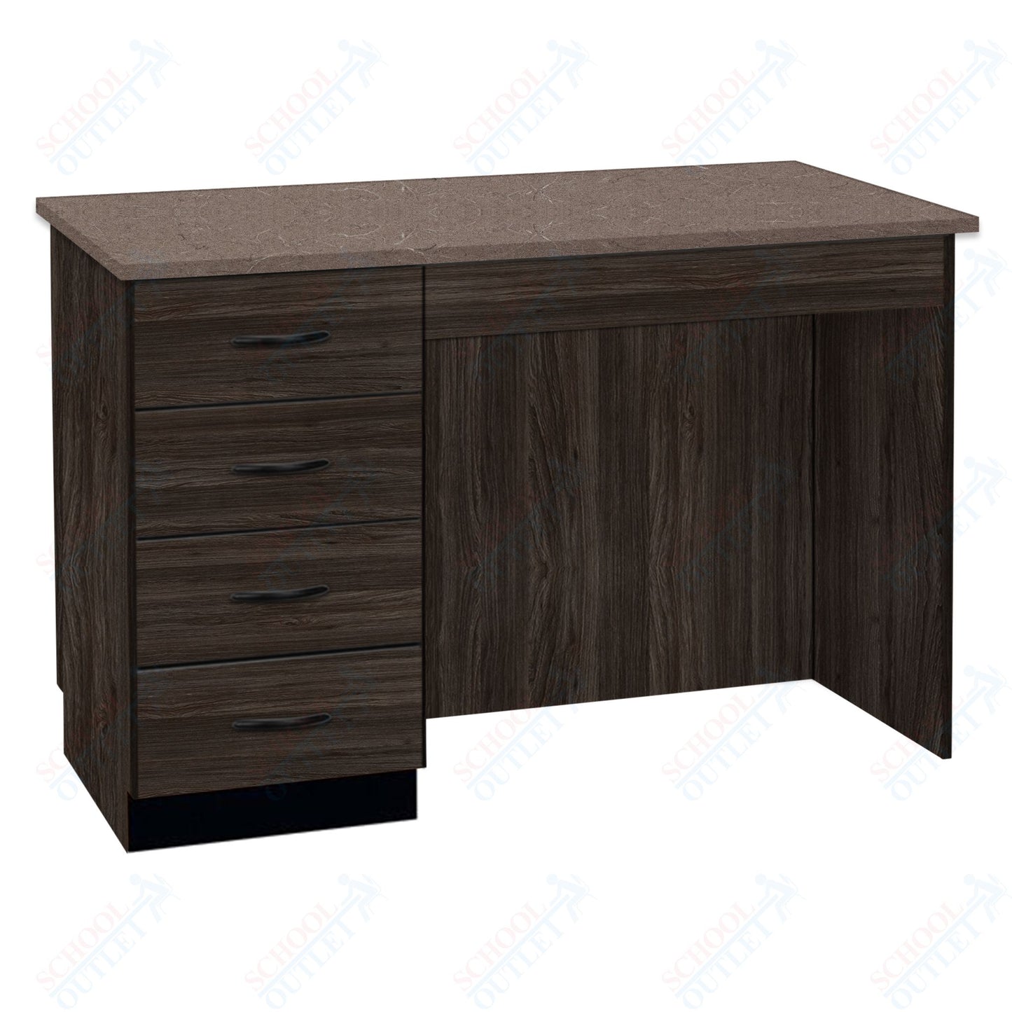 54"W Compact Chemical Resistant Laminate Top Island Desk (84150 K36 21)