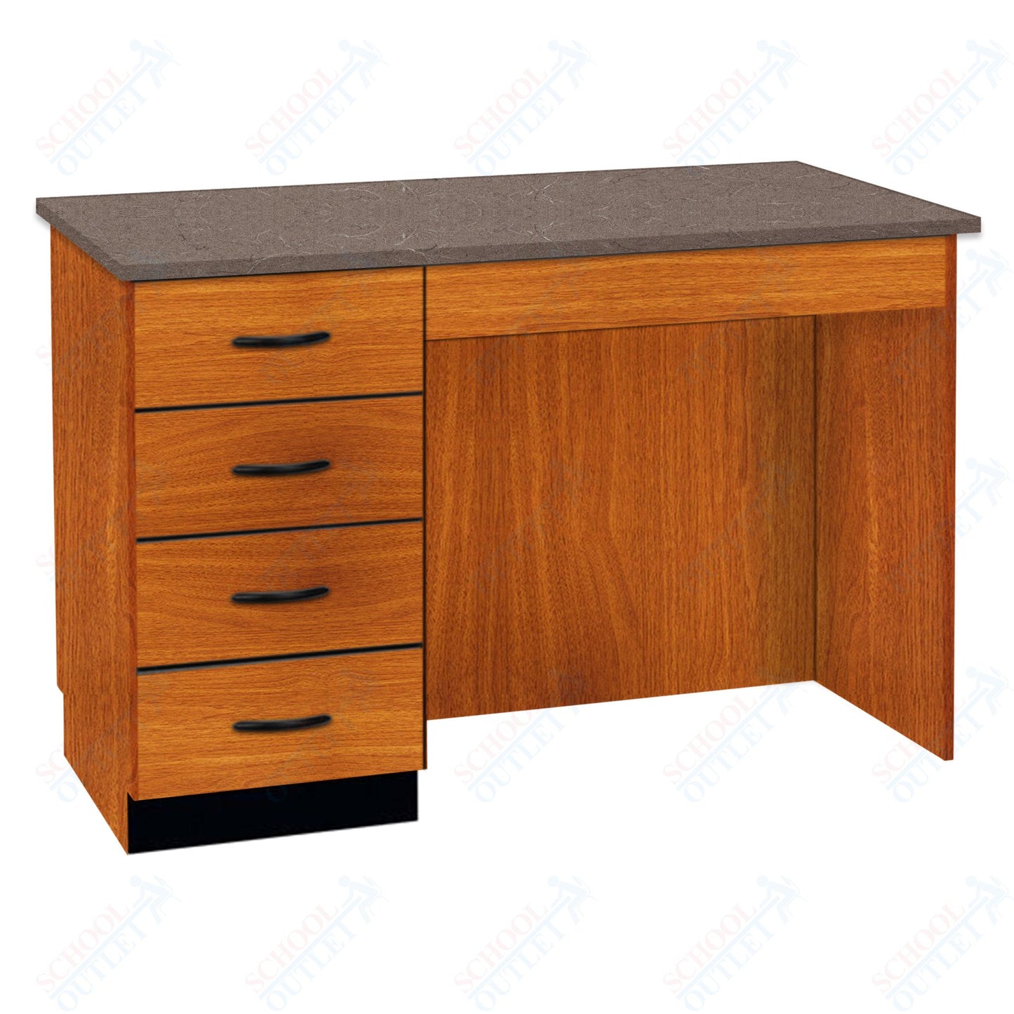 54"W Compact Chemical Resistant Laminate Top Island Desk (84150 K36 21)