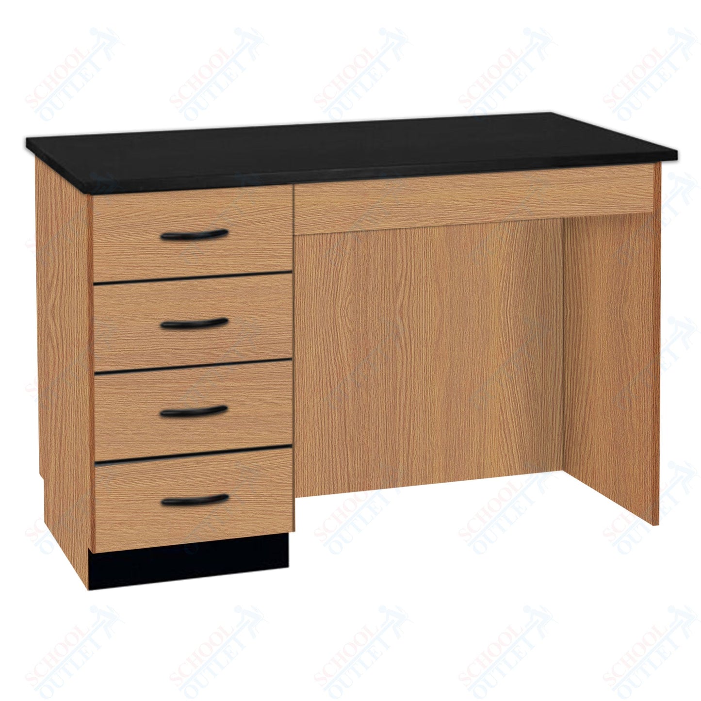 54"W Compact Chemical Resistant Laminate Top Island Desk (84150 K36 21)