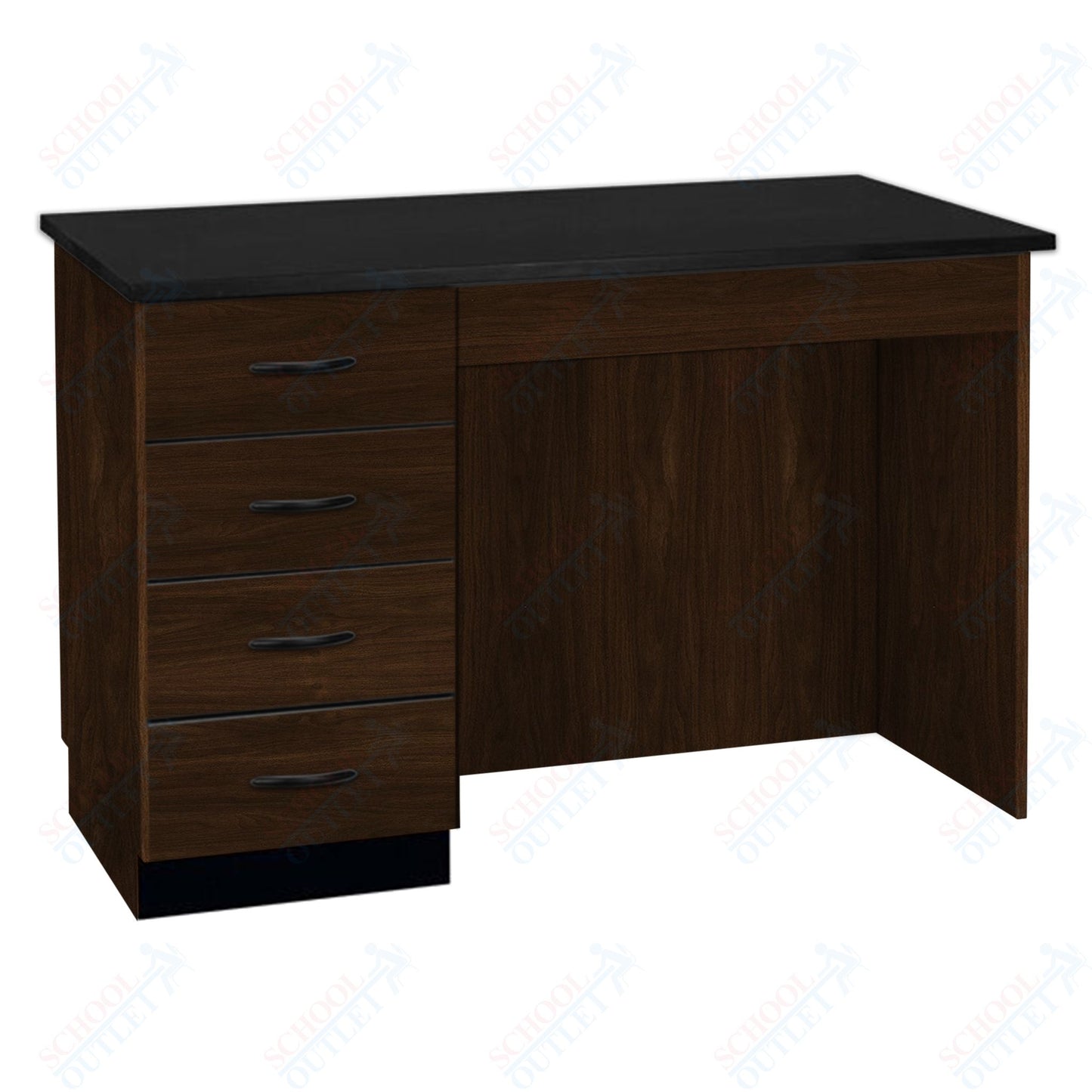 54"W Compact Chemical Resistant Laminate Top Island Desk (84150 K36 21)